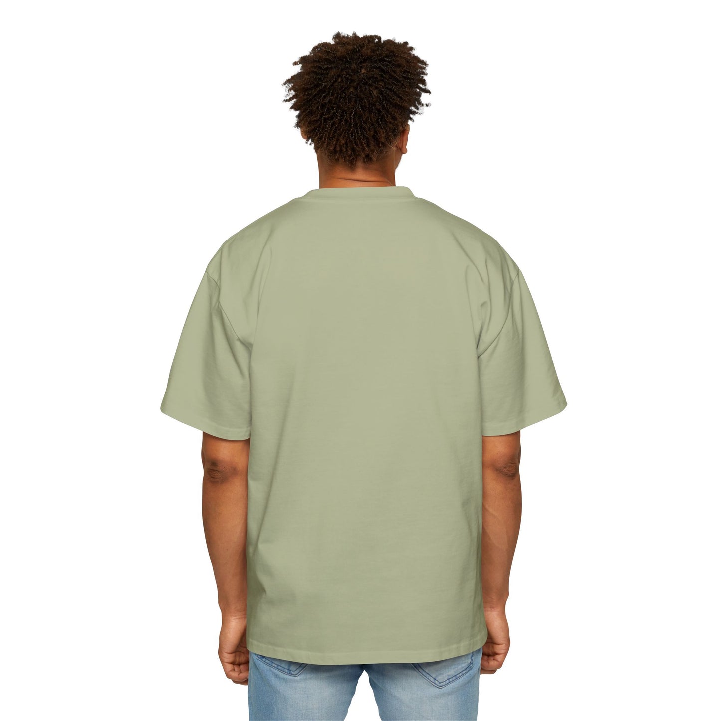 Men's Oversized Tee with 'Be Your Self' Design Light Edition - Trendy Streetwear, Casual Weekend Wear, Gift for Him, Self-Expression Style, Unisex Fashion