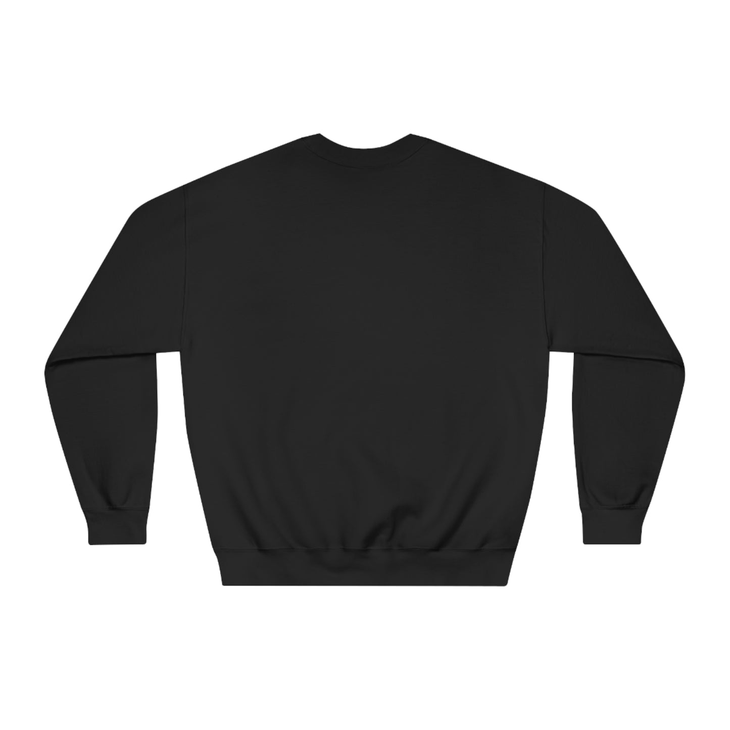 Checkered Christmas Santa Unisex DryBlend® Crewneck Sweatshirt