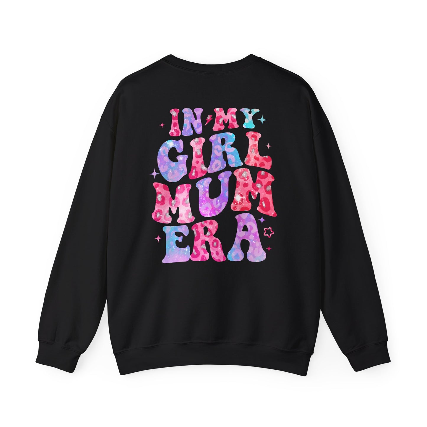 'In My Girl Mum Era' Cute Crewneck Sweatshirt Perfect for Mother's Day