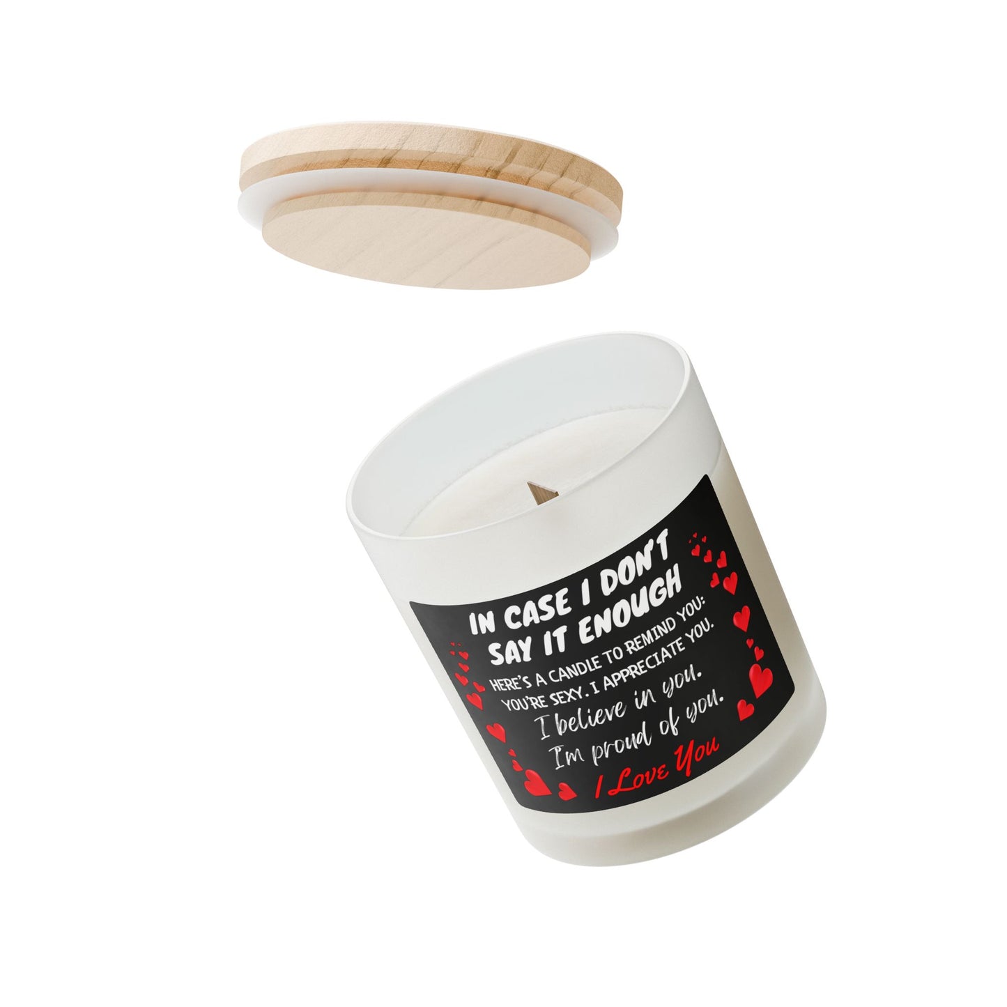 A Little Reminder: You're Amazing Frosted Glass Candle, 11oz