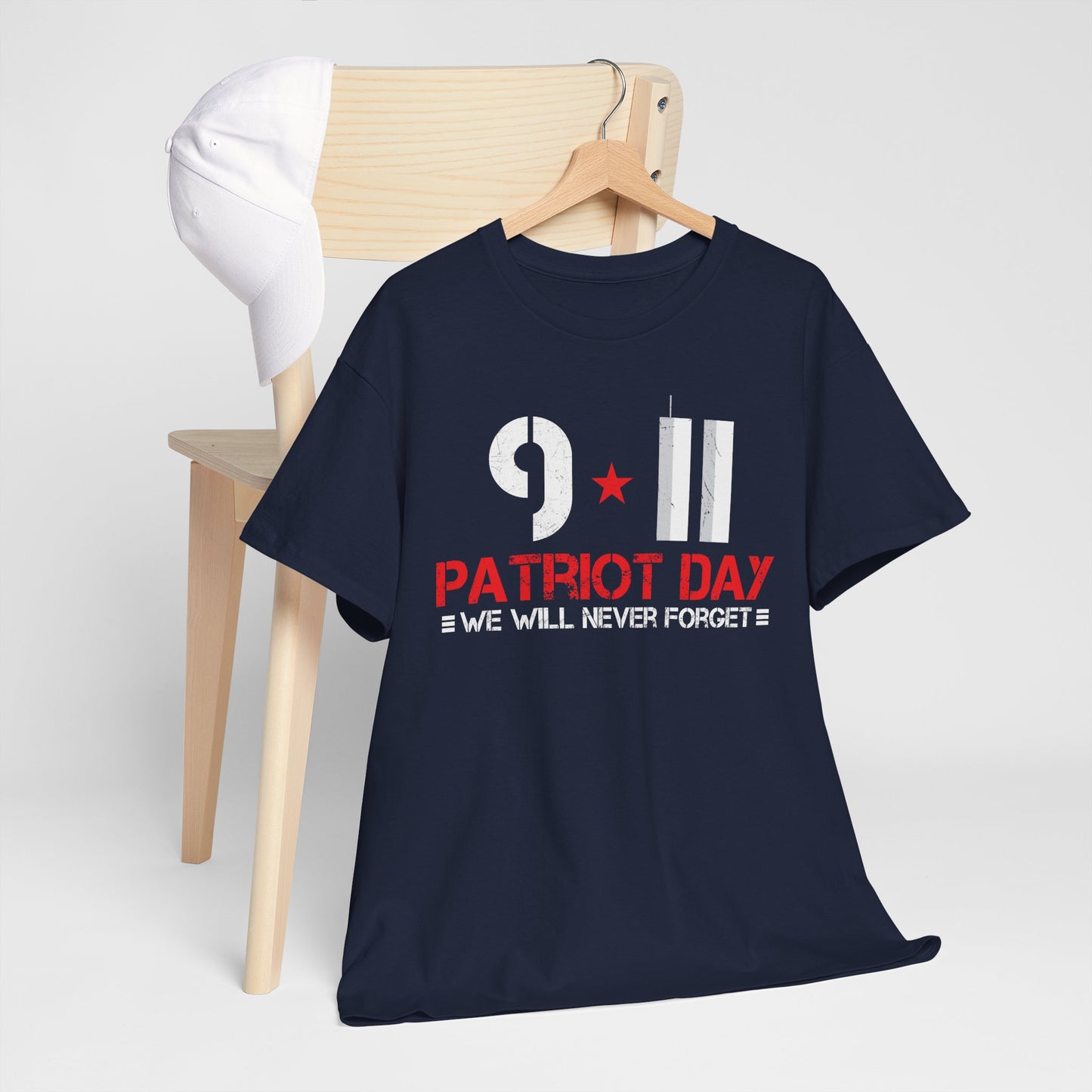 Patriot Day Unisex Tee | 9/11 Memorial Shirt, Never Forget Tee, Remembrance Apparel, Commemorative T-Shirt