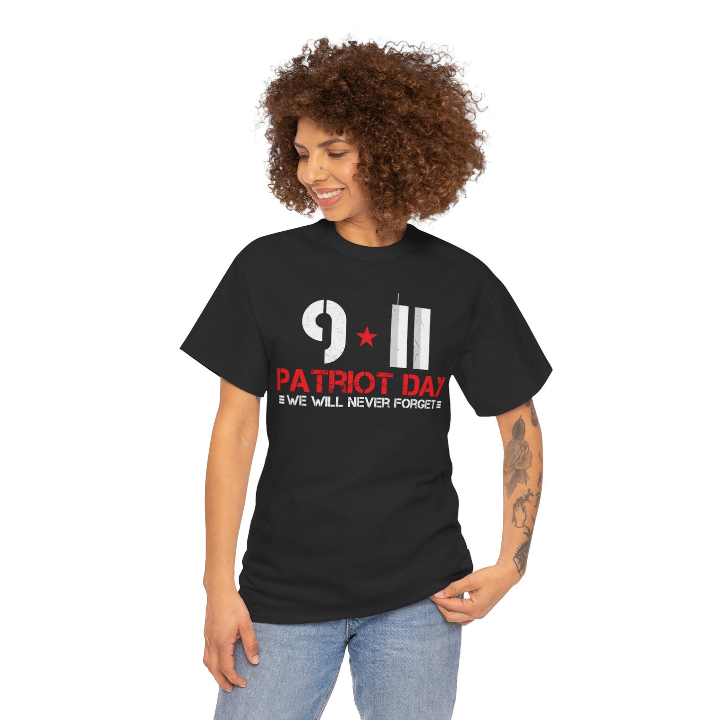 Patriot Day Unisex Tee | 9/11 Memorial Shirt, Never Forget Tee, Remembrance Apparel, Commemorative T-Shirt