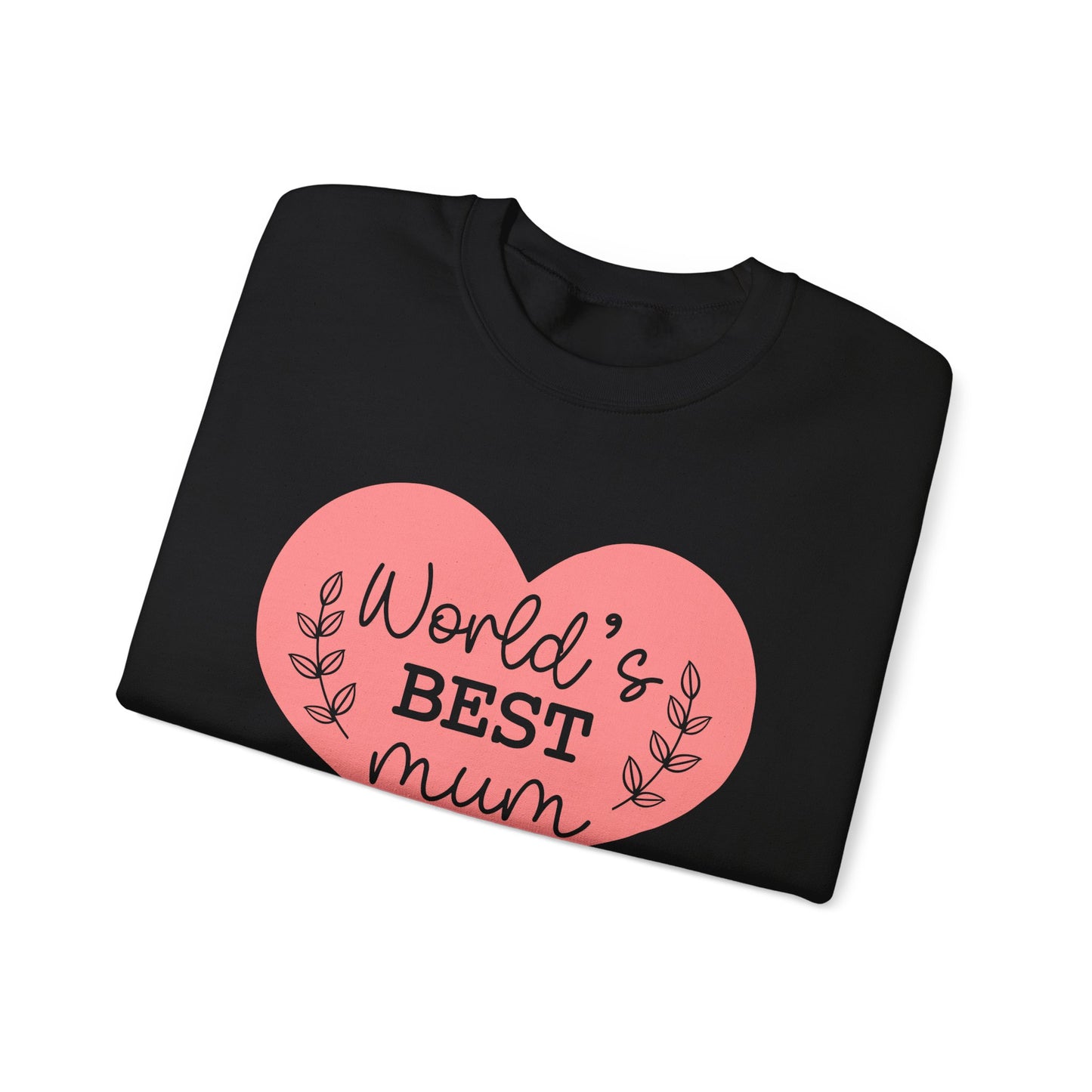 World's Best Mum Crewneck Sweatshirt | Unisex Heavy Blend™ | Perfect Gift for Mother's Day