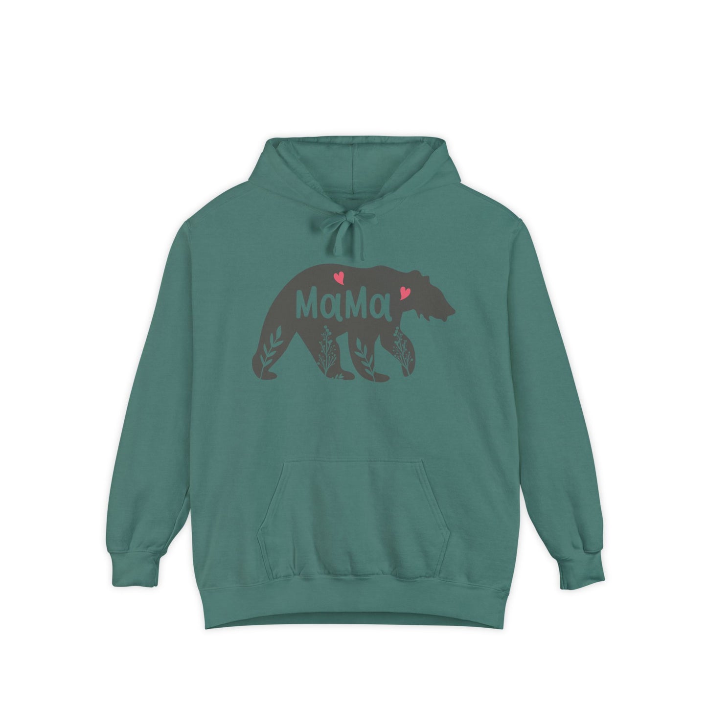 Mama Bear Hoodie - Cozy & Stylish Unisex Garment-Dyed Sweatshirt for Mother's Day or Casual Wear