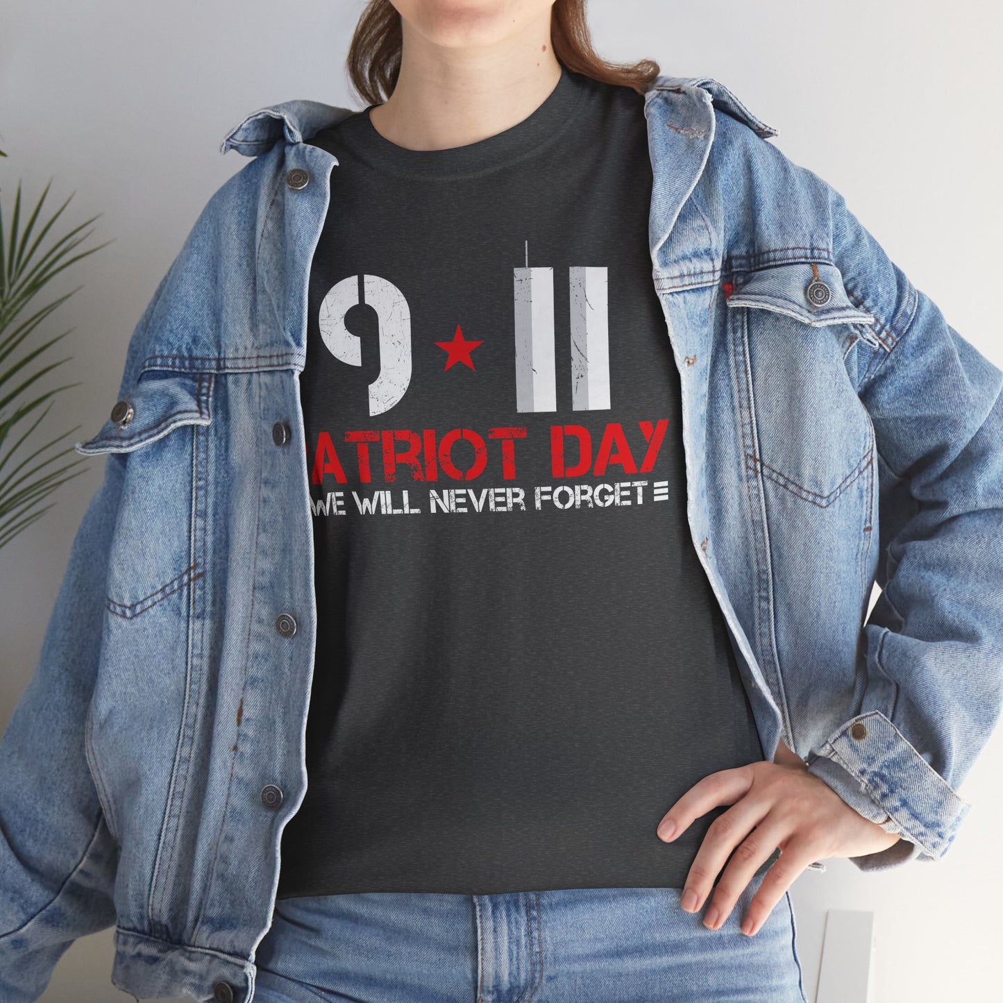 Patriot Day Unisex Tee | 9/11 Memorial Shirt, Never Forget Tee, Remembrance Apparel, Commemorative T-Shirt
