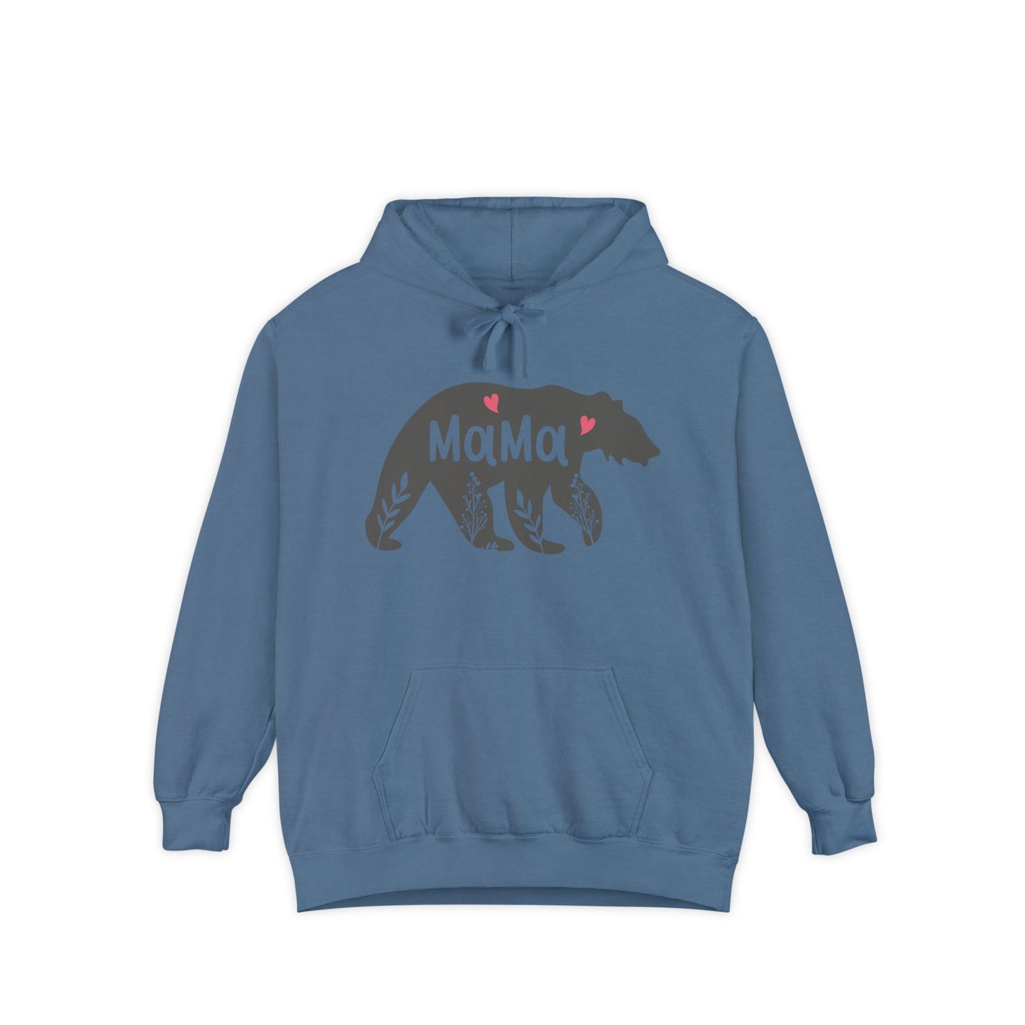 Mama Bear Hoodie - Cozy & Stylish Unisex Garment-Dyed Sweatshirt for Mother's Day or Casual Wear