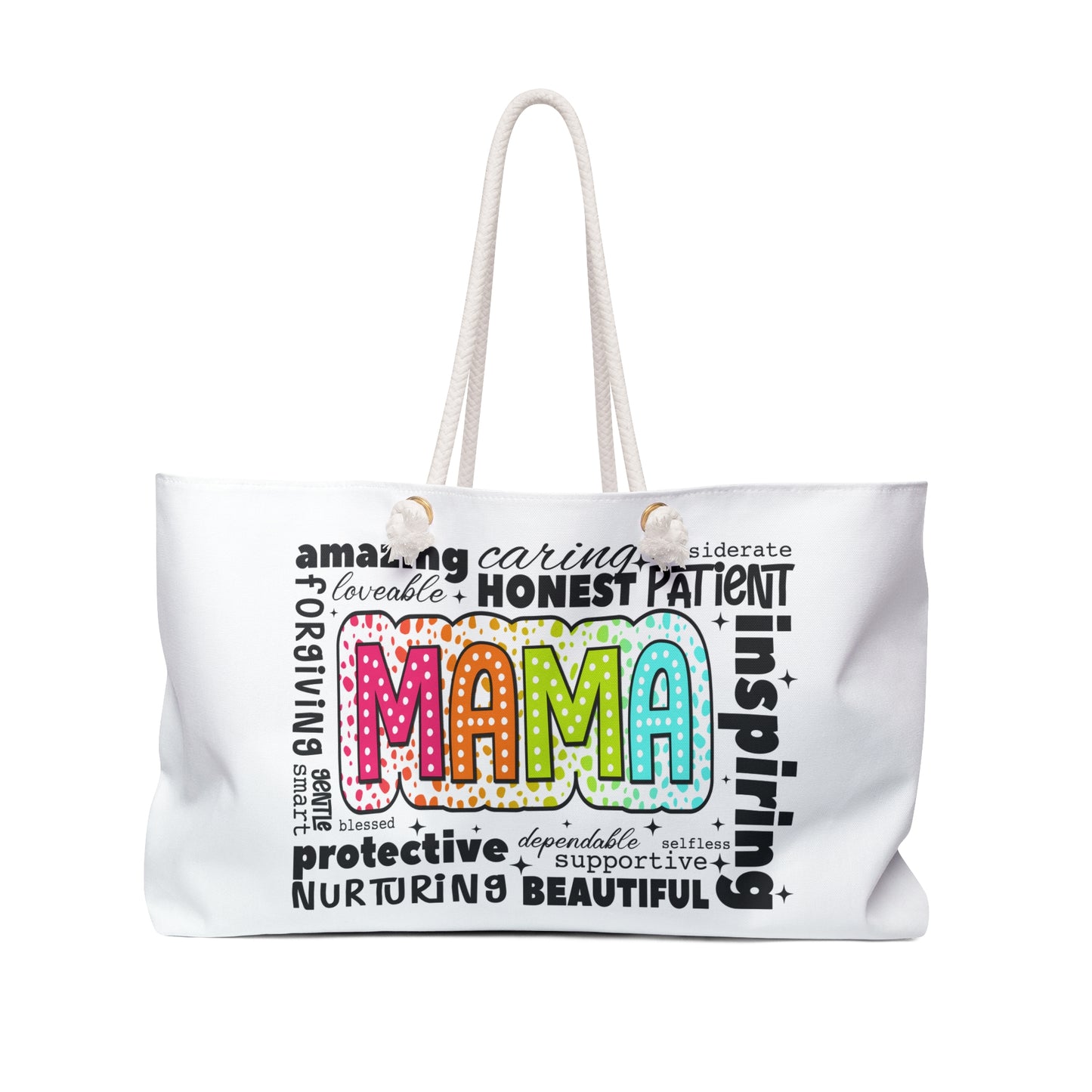 Inspirational Mama Weekender Bag - Perfect Gift for Moms