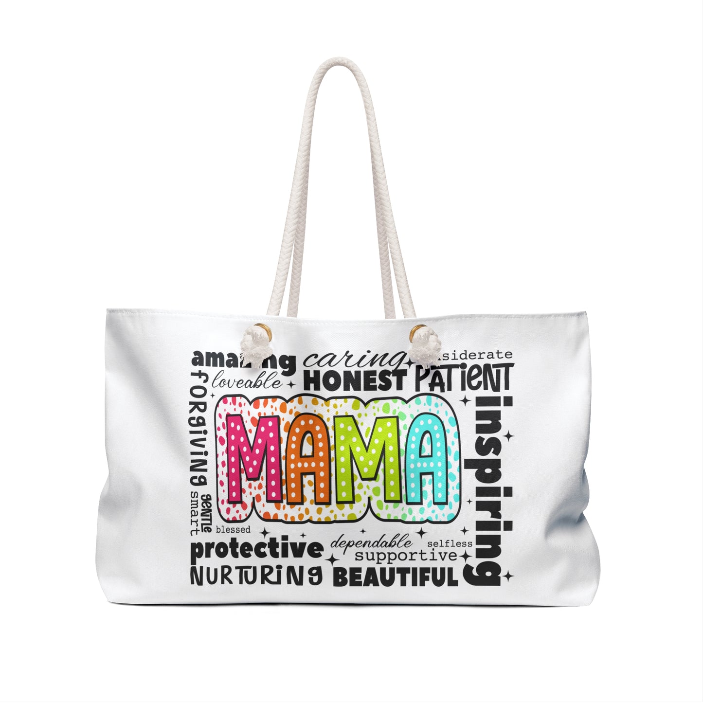 Inspirational Mama Weekender Bag - Perfect Gift for Moms