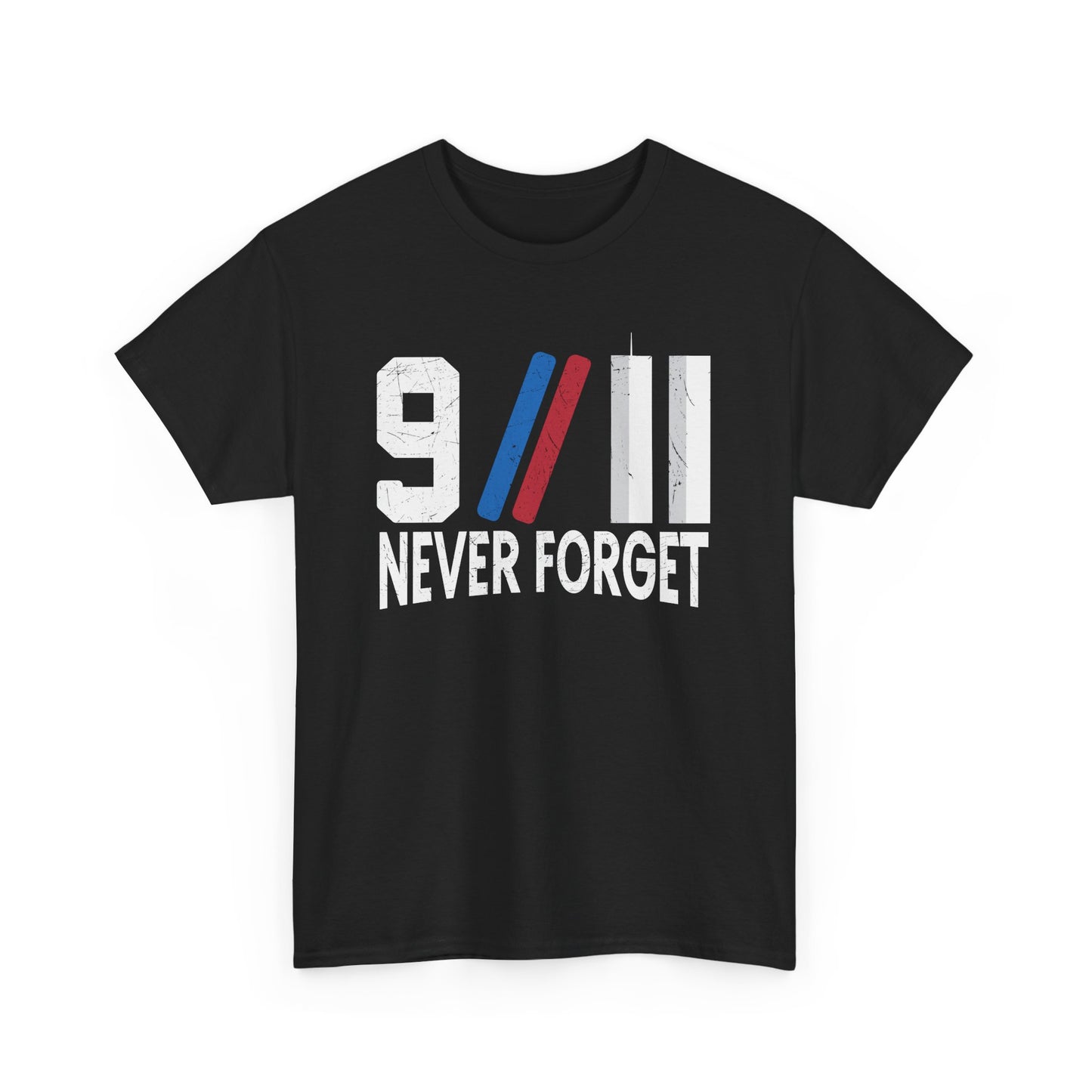 9/11 Never Forget Unisex Tee, Commemorative T-Shirt, Patriotic Apparel, Remembrance Day Shirt, Memorial Gift
