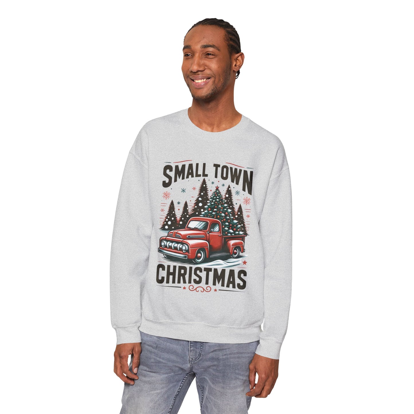 Small Town Christmas Unisex Sweatshirt