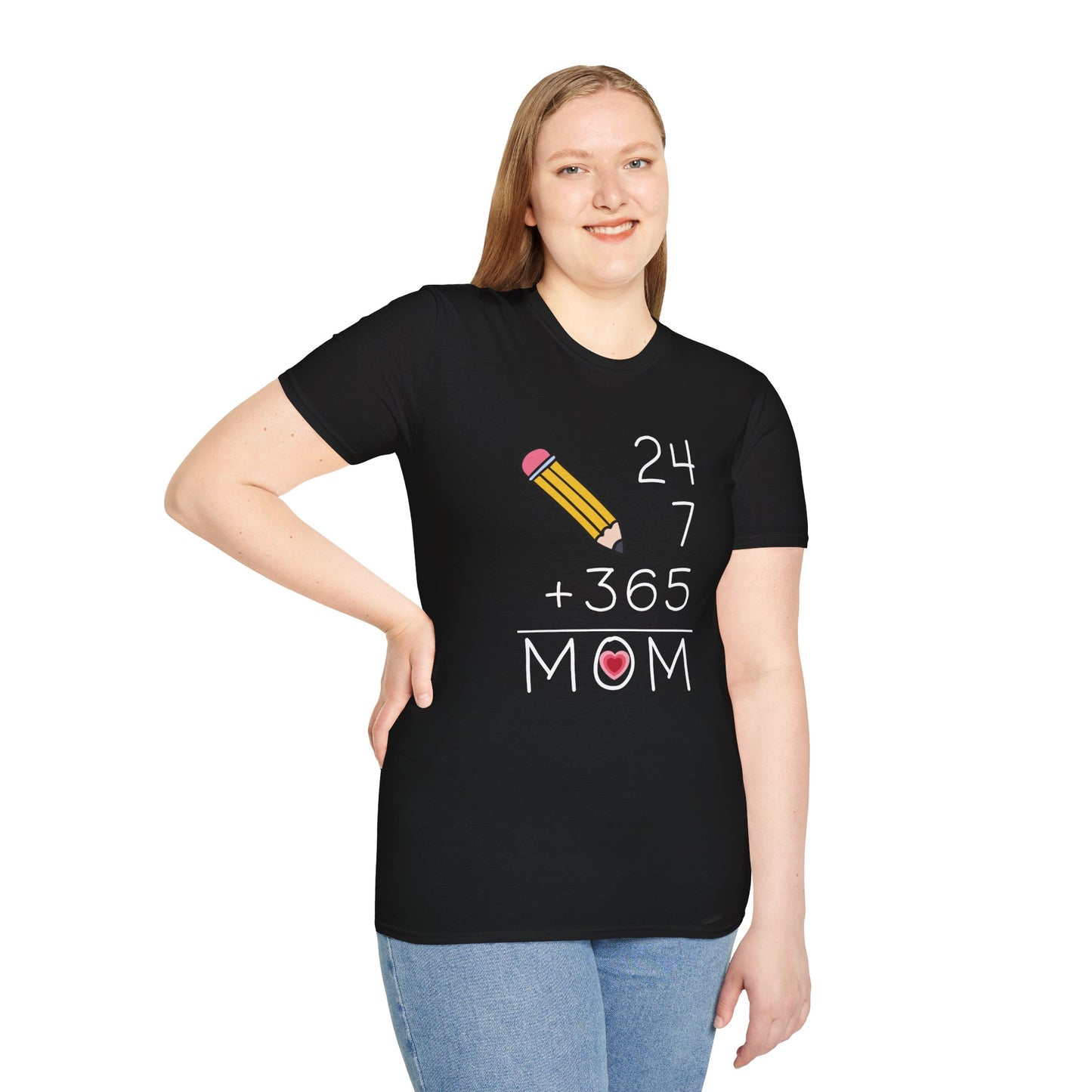 24/7 365 Mom: The Ultimate Equation of Love T-Shirt