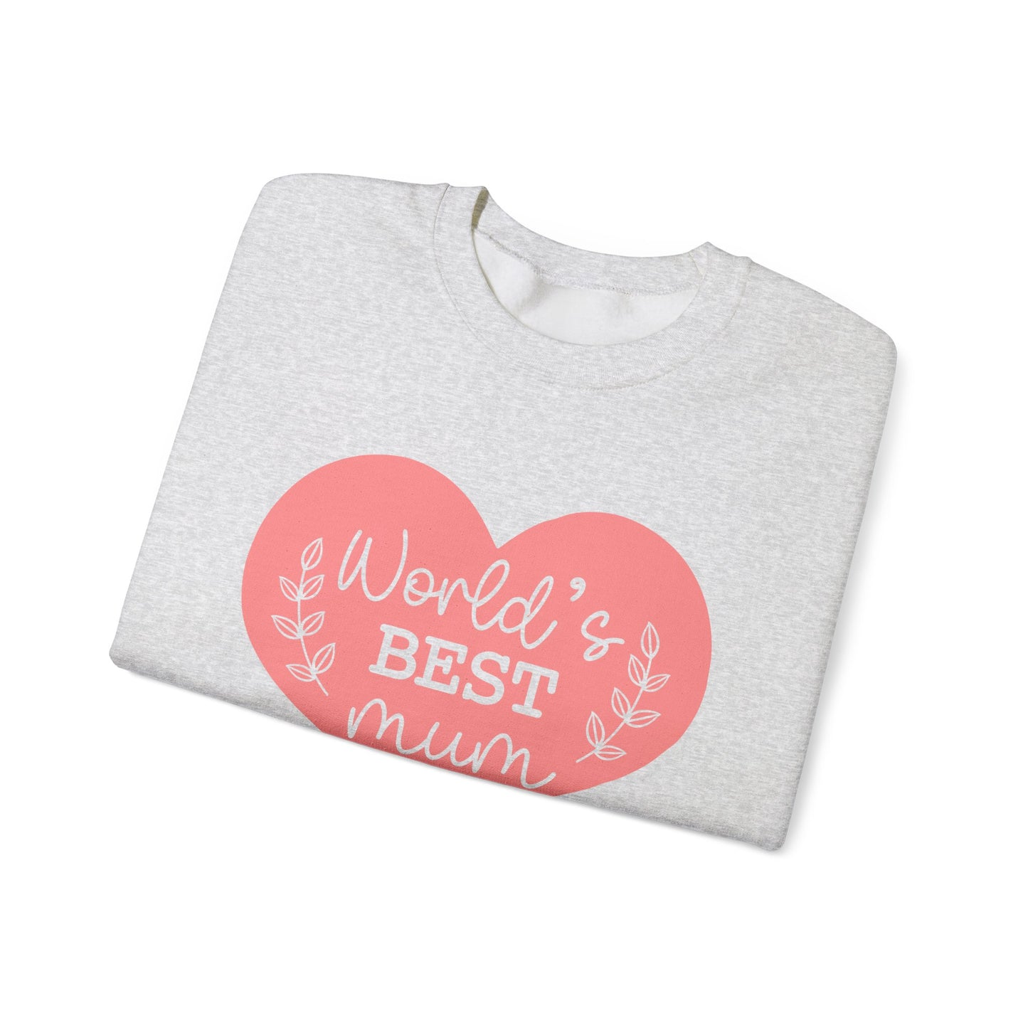 World's Best Mum Crewneck Sweatshirt | Unisex Heavy Blend™ | Perfect Gift for Mother's Day