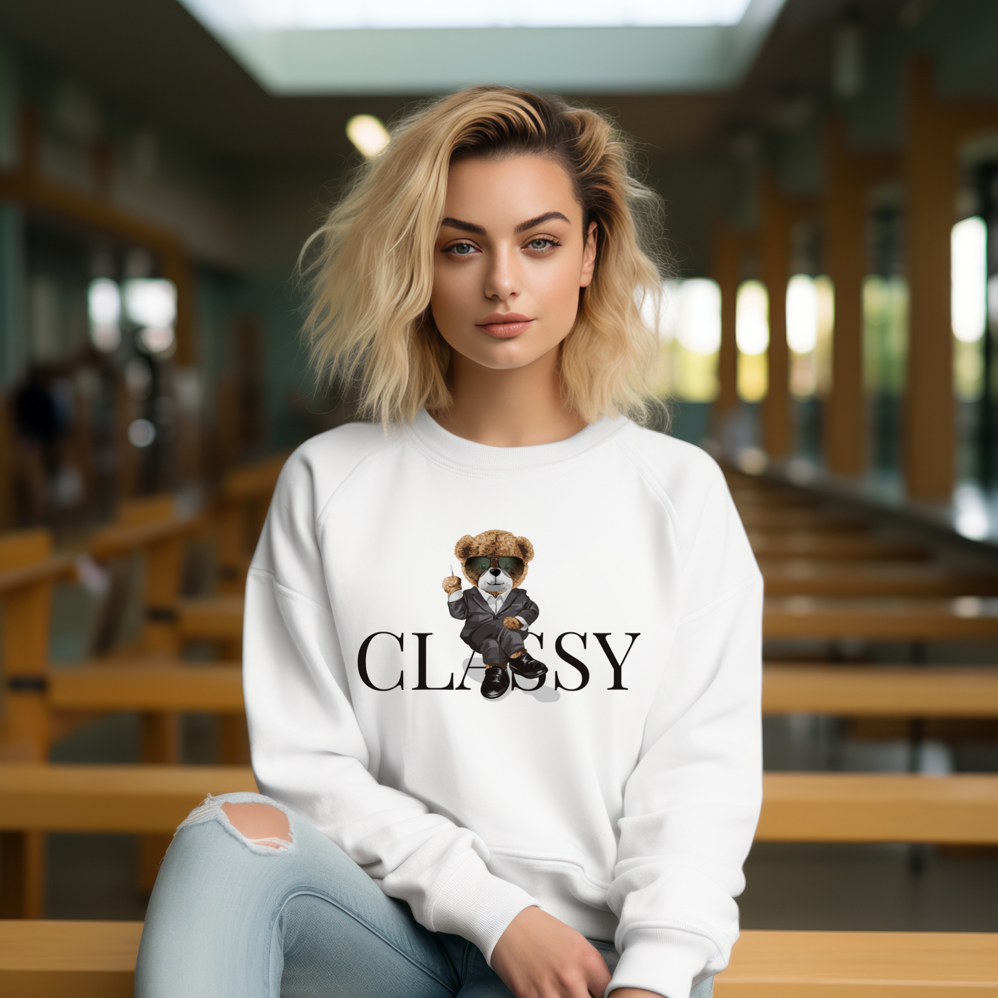 Classy Bear Sweatshirt