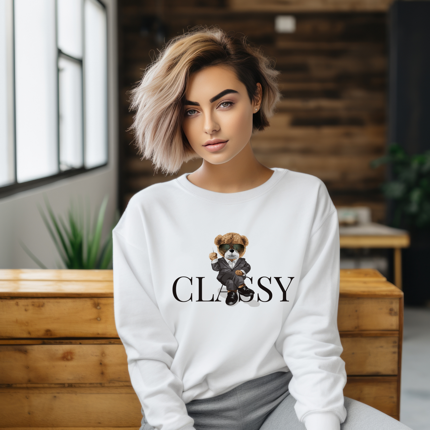 Classy Bear Sweatshirt