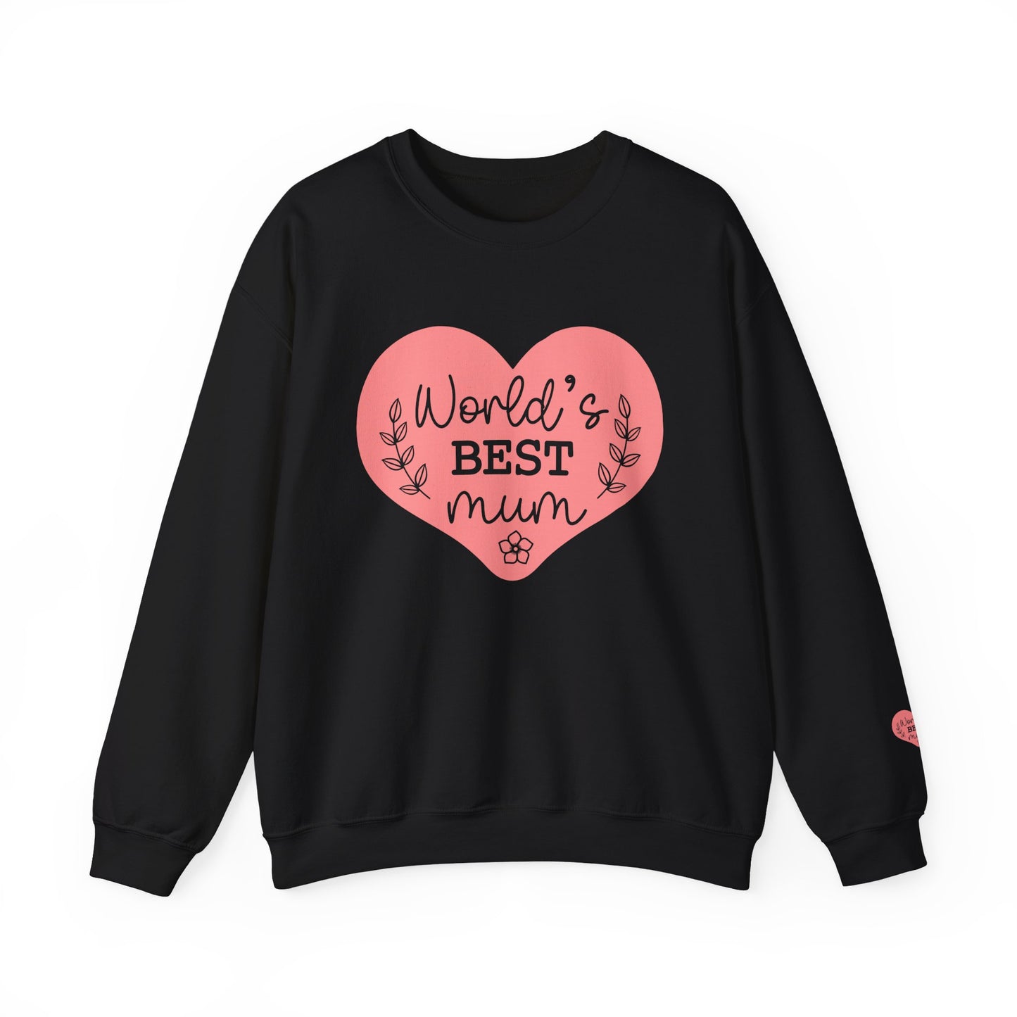 World's Best Mum Crewneck Sweatshirt | Unisex Heavy Blend™ | Perfect Gift for Mother's Day