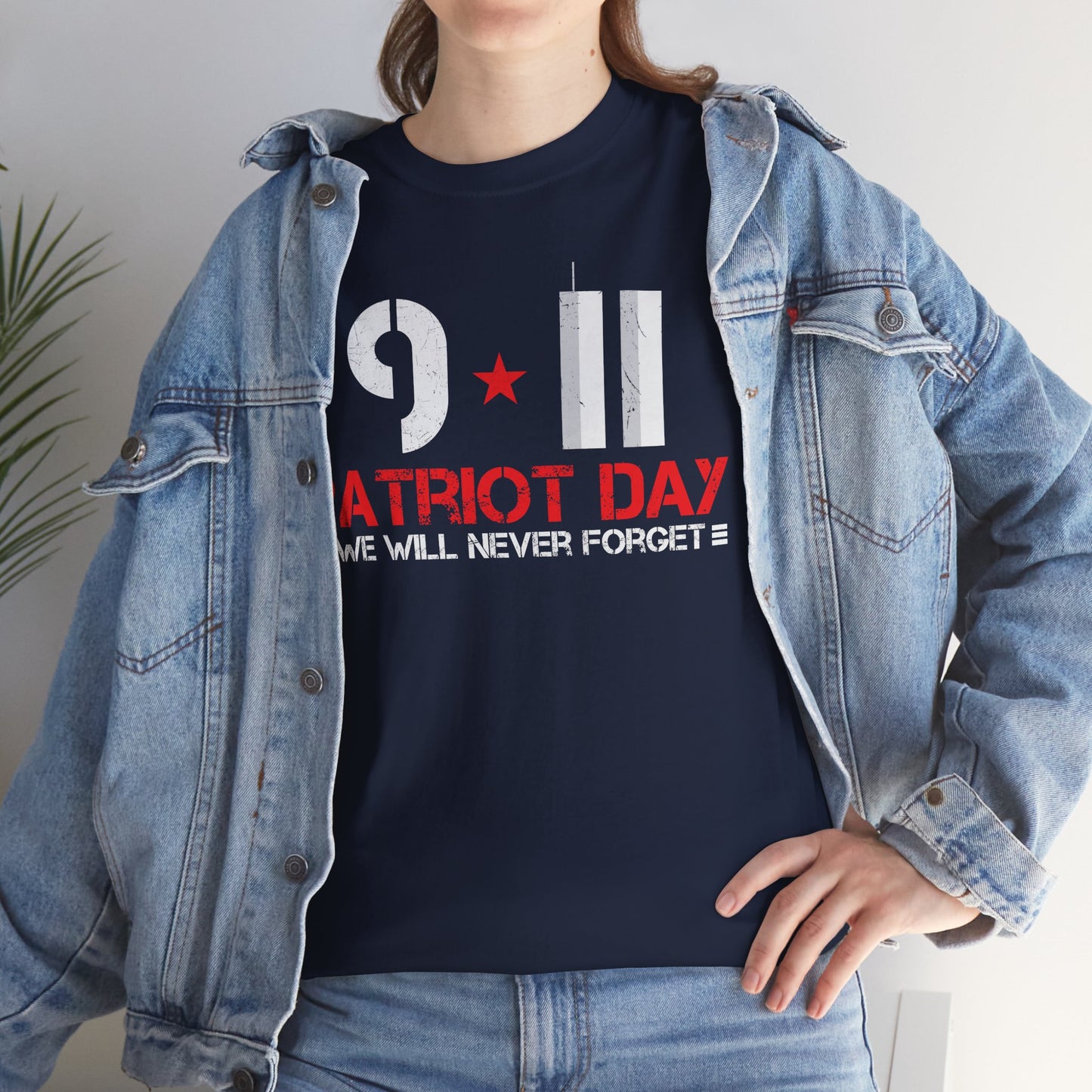 Patriot Day Unisex Tee | 9/11 Memorial Shirt, Never Forget Tee, Remembrance Apparel, Commemorative T-Shirt