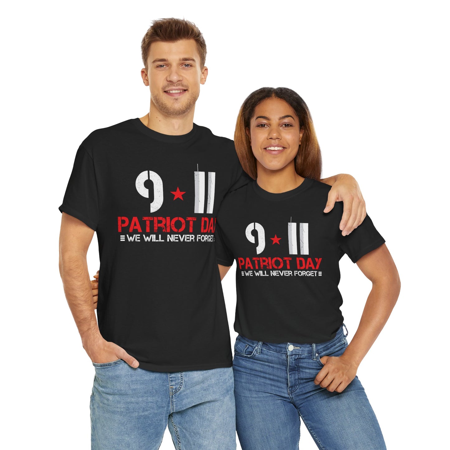 Patriot Day Unisex Tee | 9/11 Memorial Shirt, Never Forget Tee, Remembrance Apparel, Commemorative T-Shirt