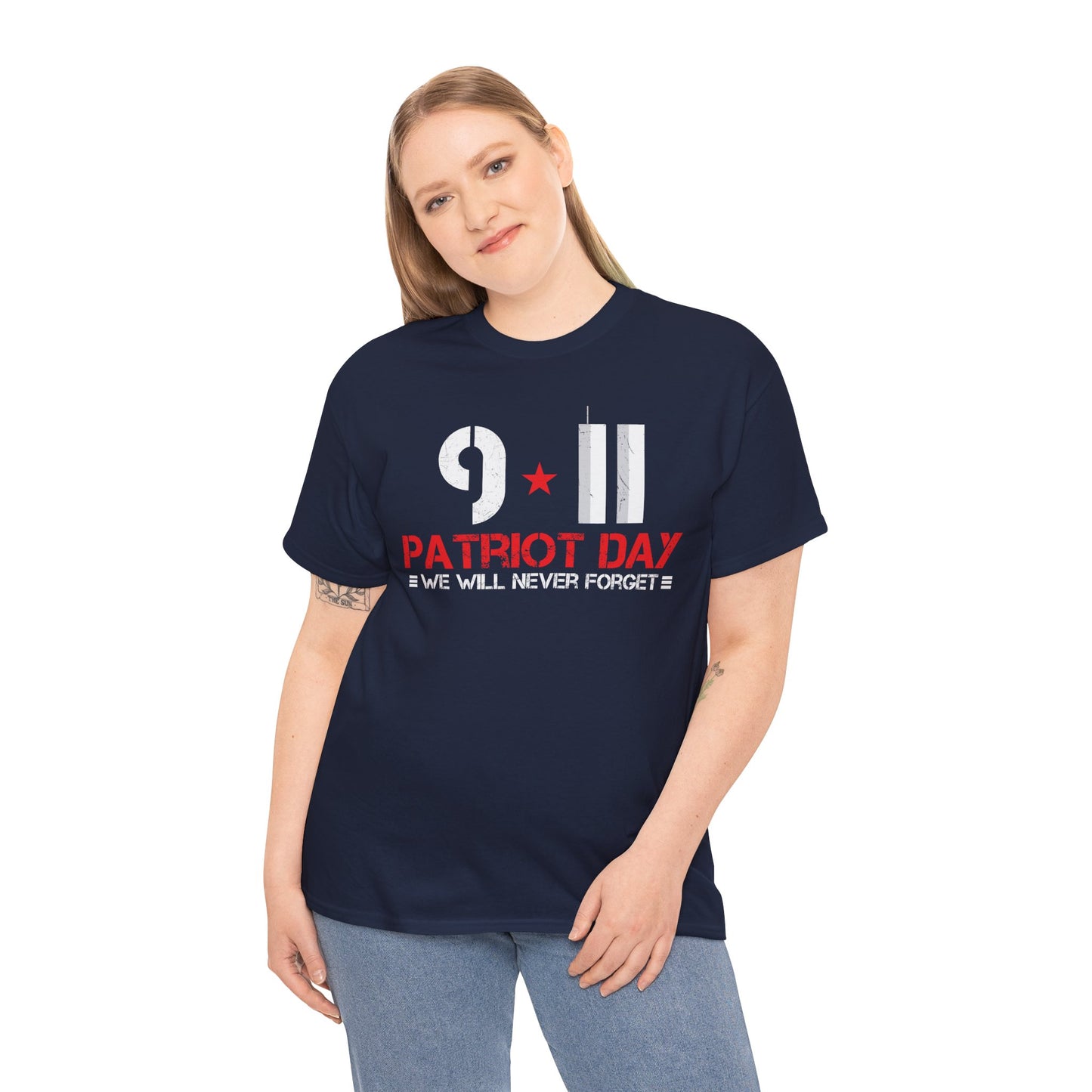 Patriot Day Unisex Tee | 9/11 Memorial Shirt, Never Forget Tee, Remembrance Apparel, Commemorative T-Shirt