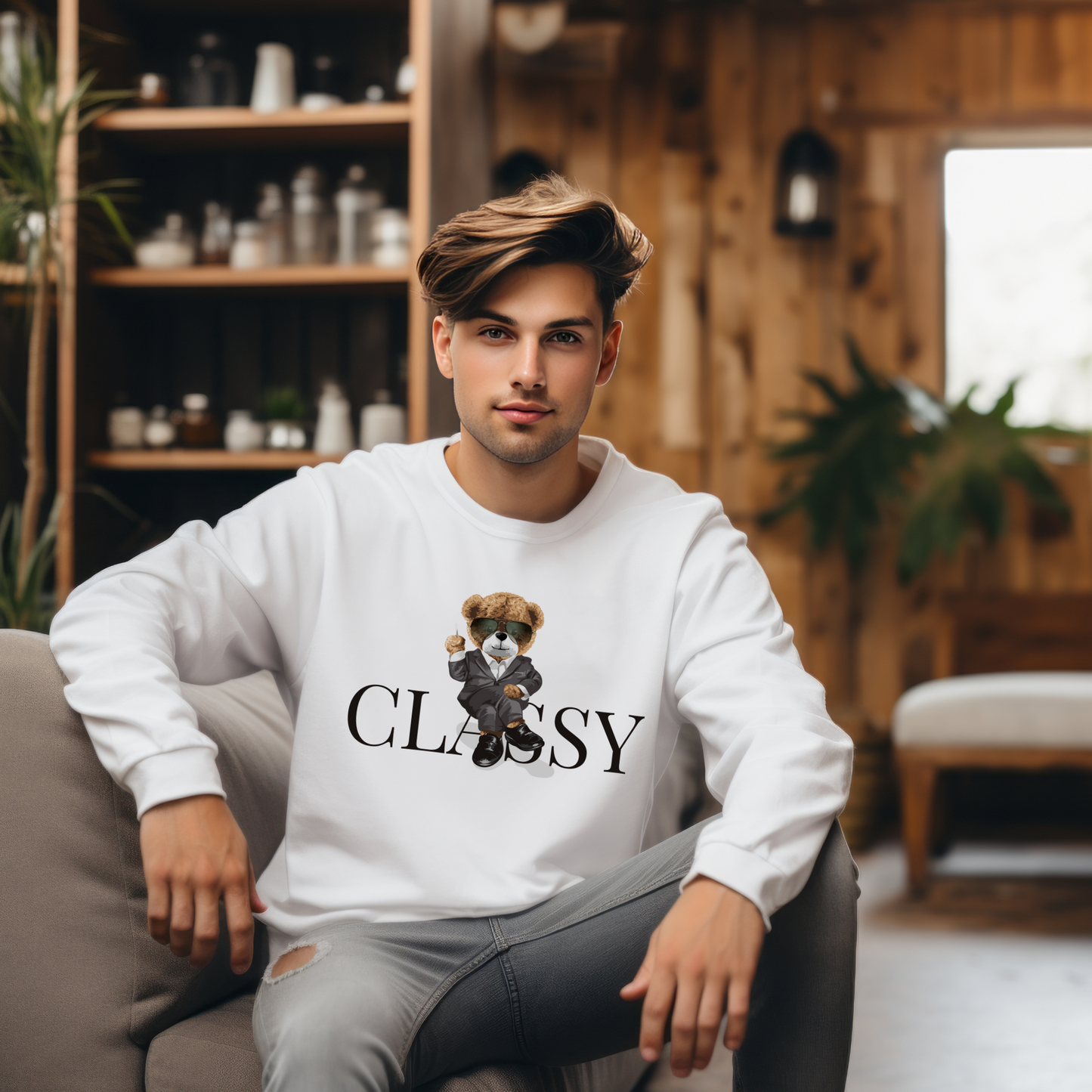 Classy Bear Sweatshirt