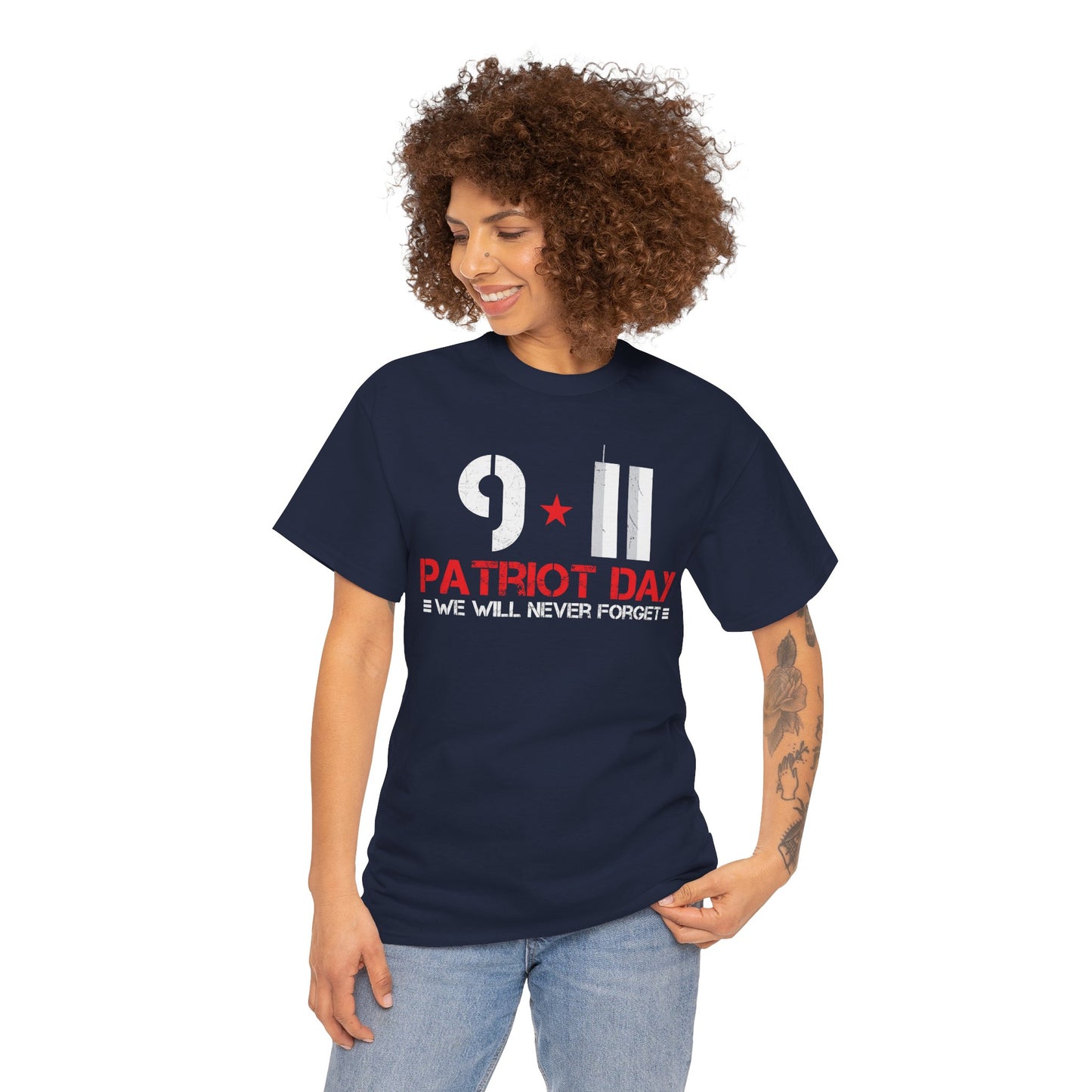 Patriot Day Unisex Tee | 9/11 Memorial Shirt, Never Forget Tee, Remembrance Apparel, Commemorative T-Shirt