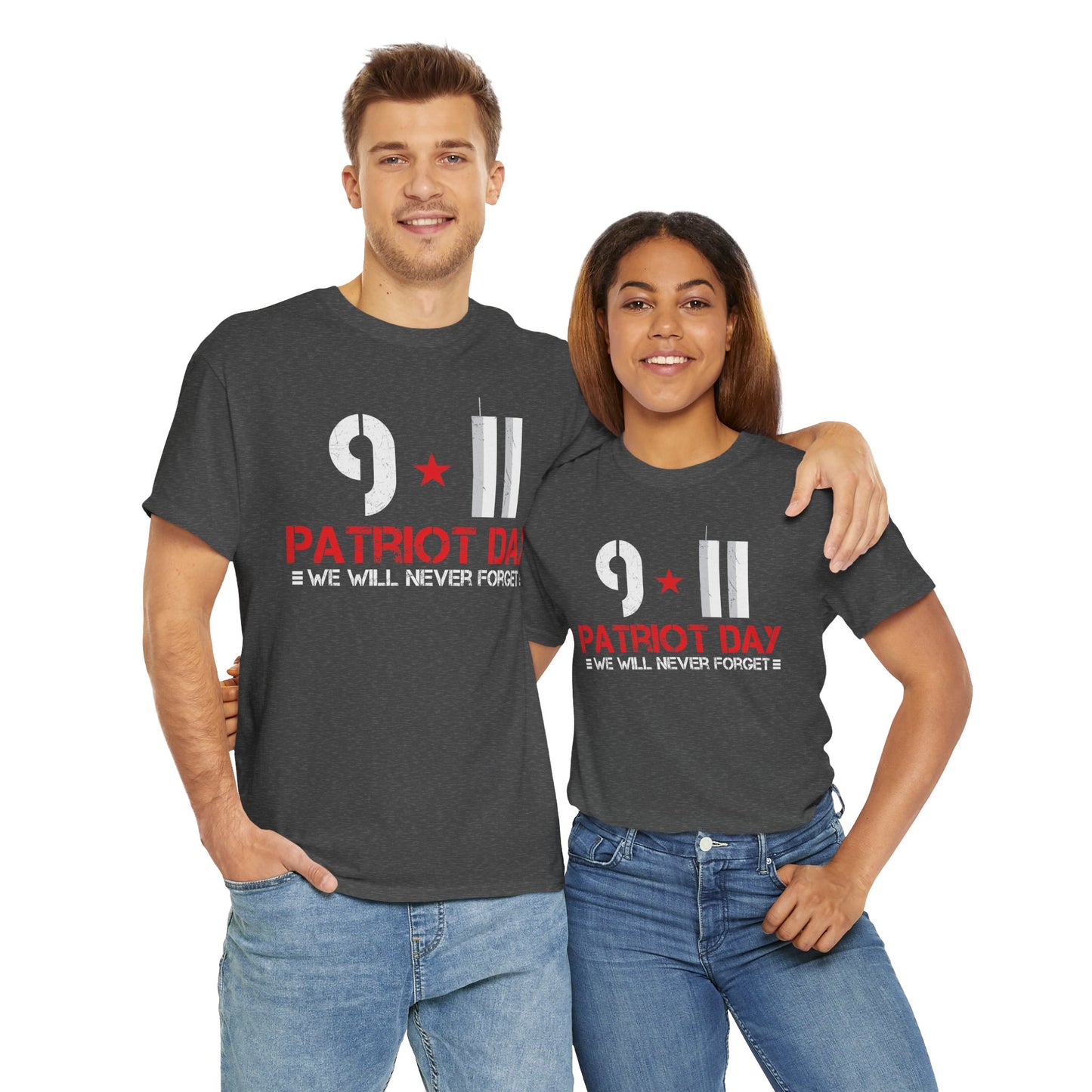 Patriot Day Unisex Tee | 9/11 Memorial Shirt, Never Forget Tee, Remembrance Apparel, Commemorative T-Shirt