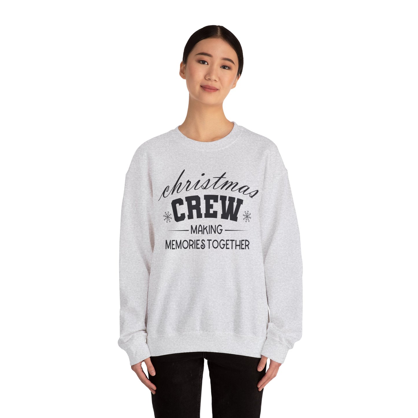 Christmas Crew Making Memories Together Unisex Heavy Blend™ Crewneck Sweatshirt