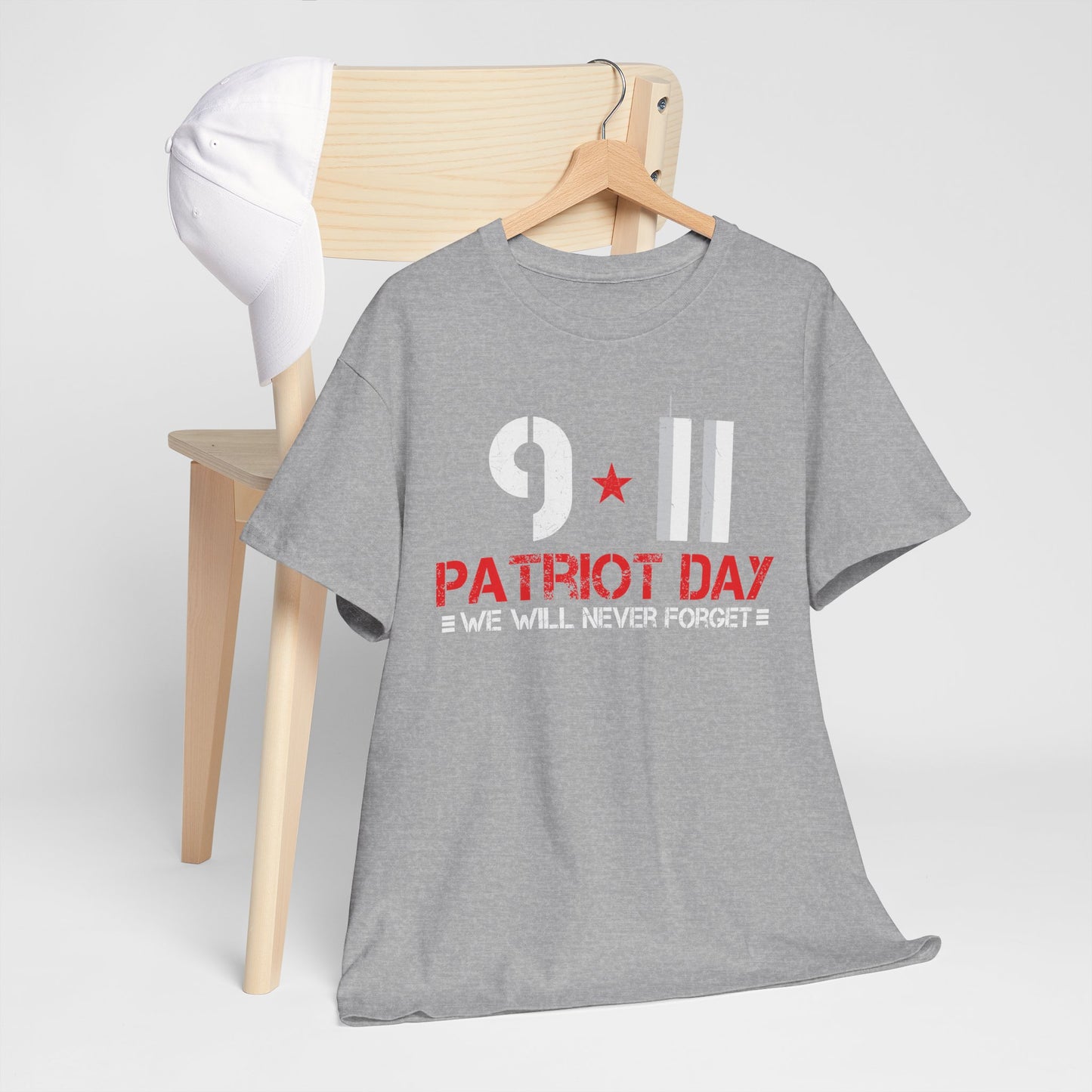 Patriot Day Unisex Tee | 9/11 Memorial Shirt, Never Forget Tee, Remembrance Apparel, Commemorative T-Shirt
