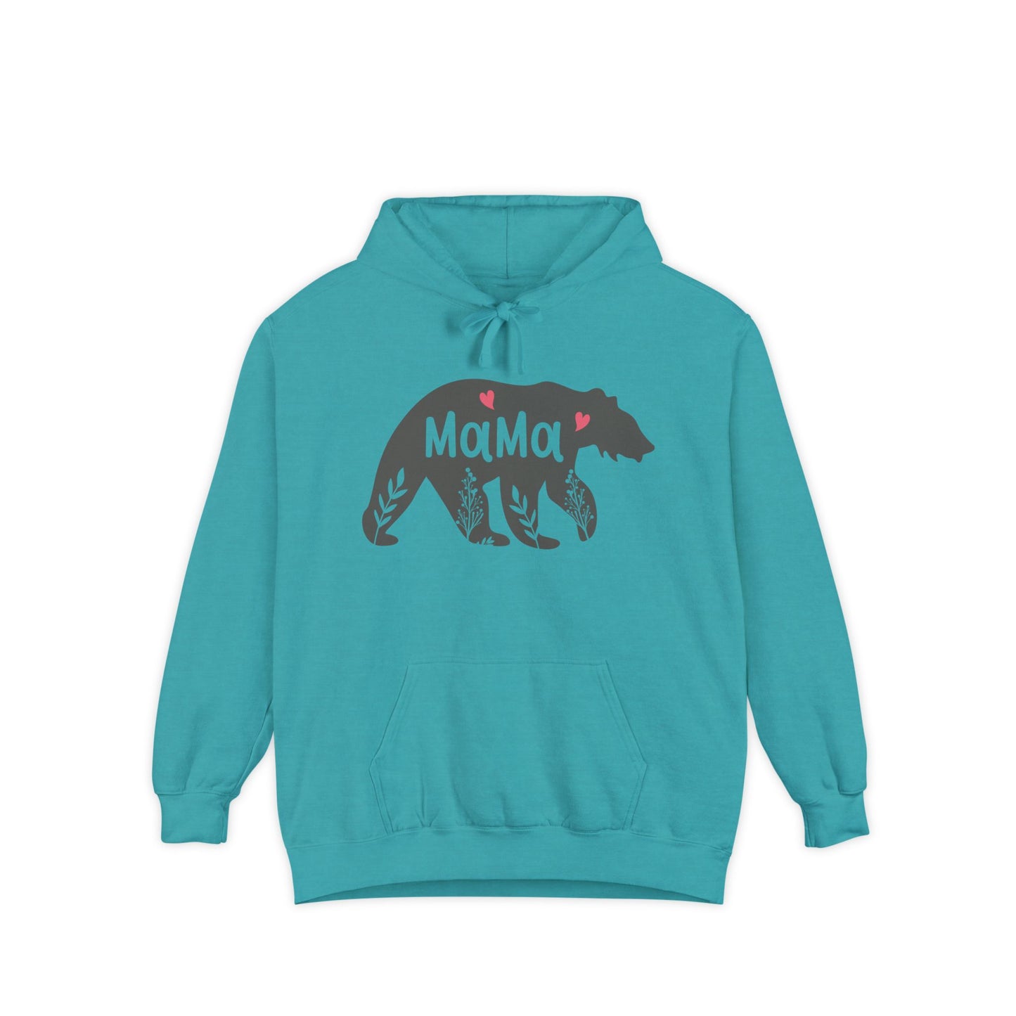 Mama Bear Hoodie - Cozy & Stylish Unisex Garment-Dyed Sweatshirt for Mother's Day or Casual Wear