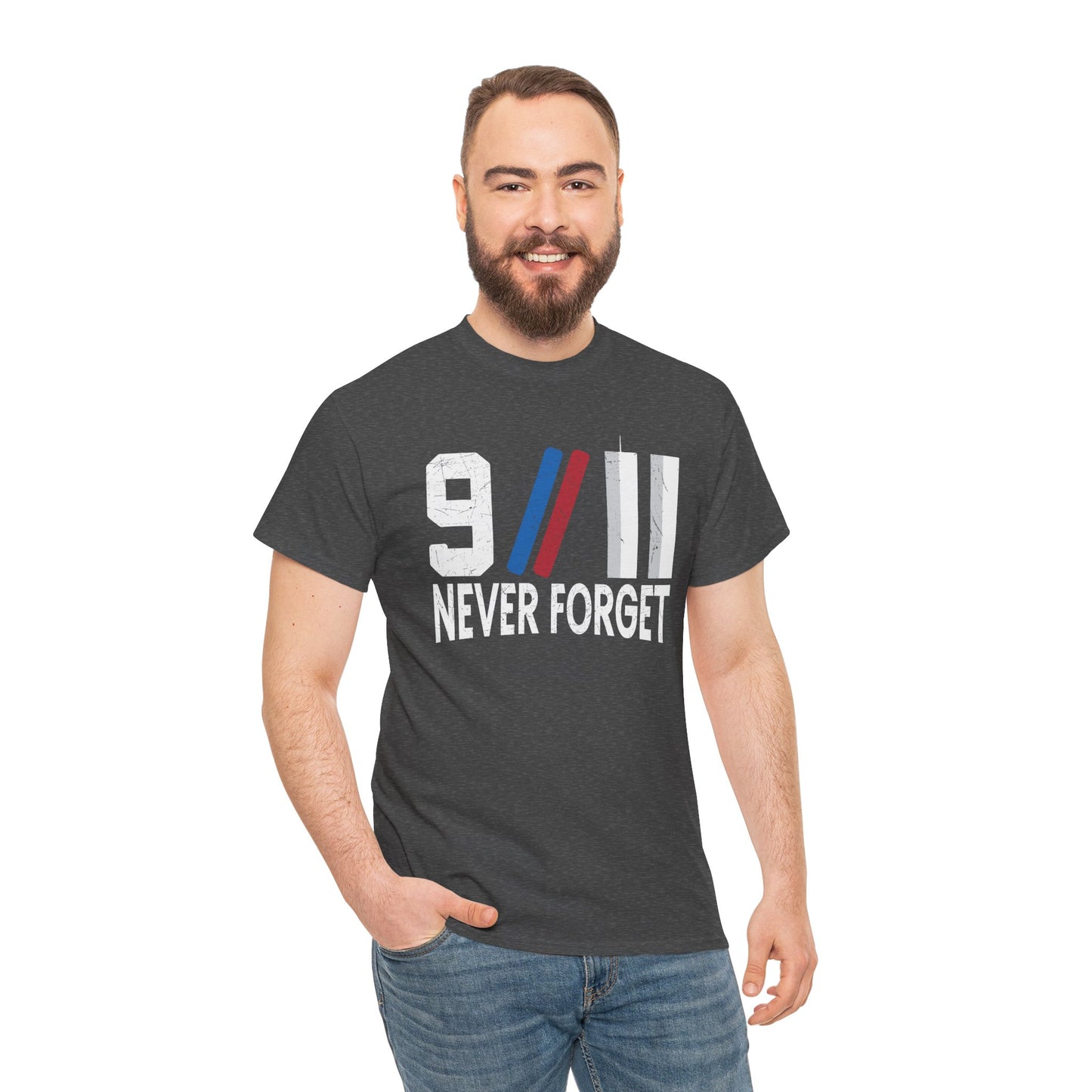 9/11 Never Forget Unisex Tee, Commemorative T-Shirt, Patriotic Apparel, Remembrance Day Shirt, Memorial Gift