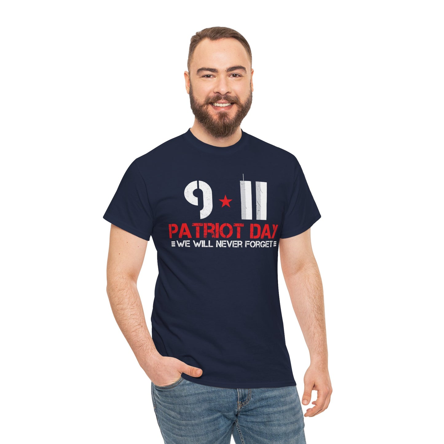 Patriot Day Unisex Tee | 9/11 Memorial Shirt, Never Forget Tee, Remembrance Apparel, Commemorative T-Shirt