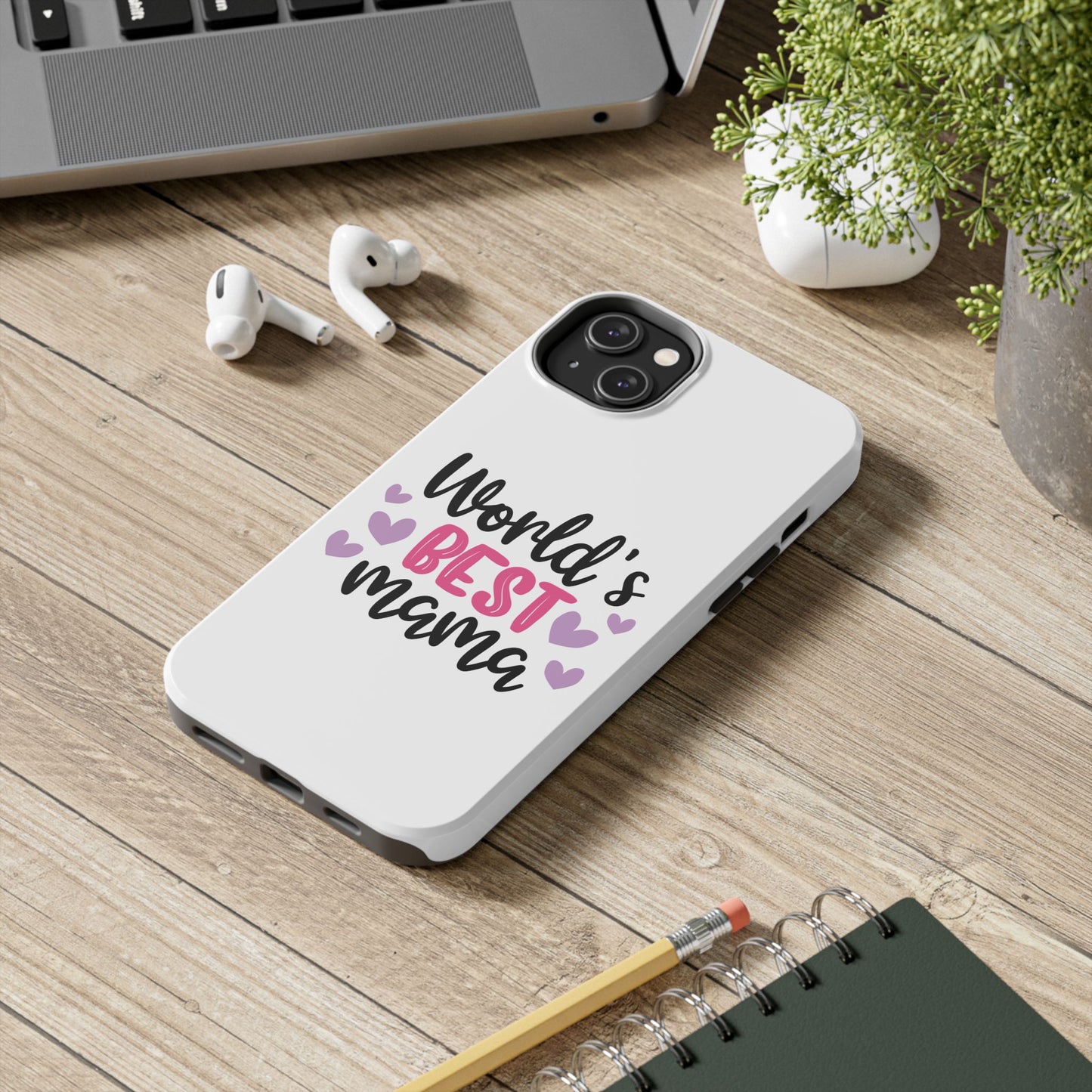 World's Best Mama Tough Phone Case - Durable & Stylish Gift for Moms
