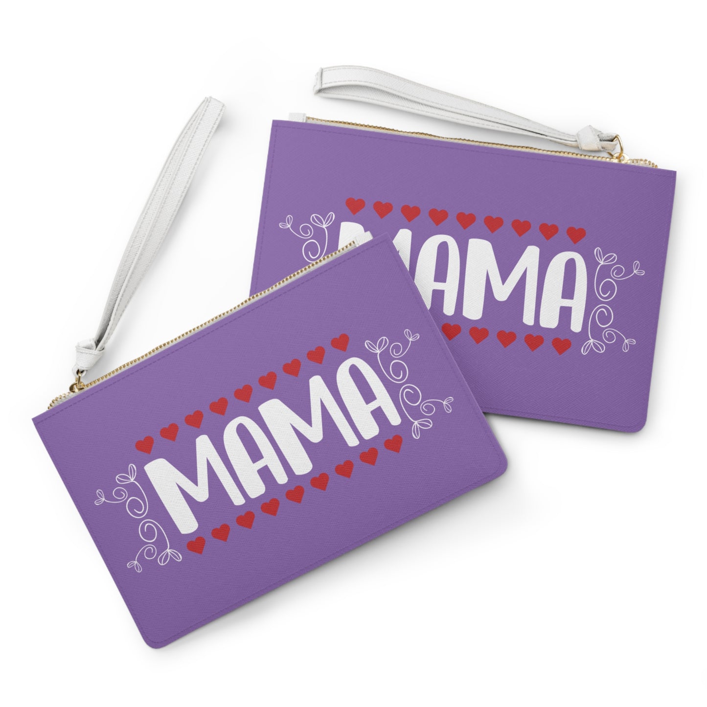 Mama Clutch Bag - Heart Design Gift for Moms