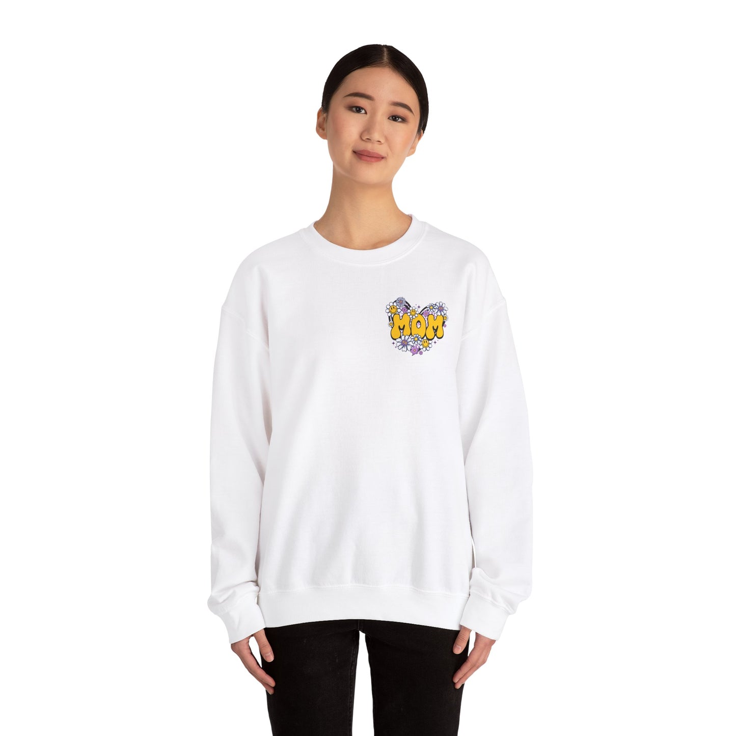 Mom Vibes Heavy Blend™ Crewneck Sweatshirt