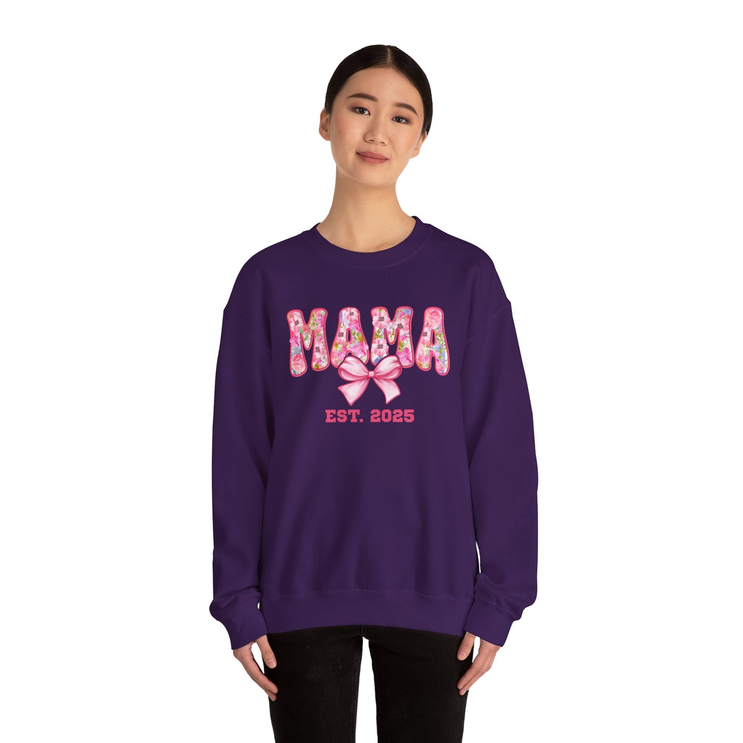 Personalized Year Established Mama Sweatshirt - Cozy Gift for Moms