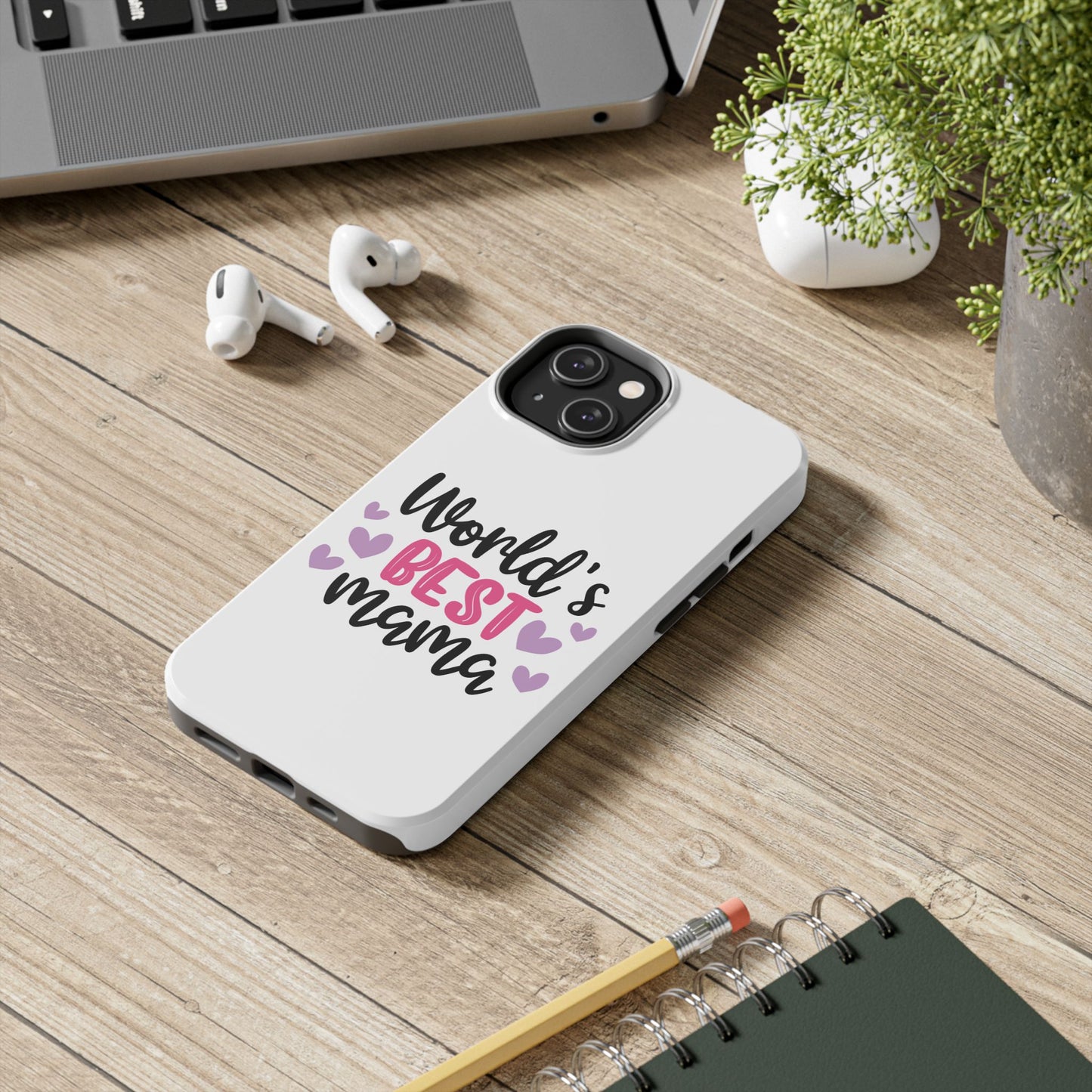 World's Best Mama Tough Phone Case - Durable & Stylish Gift for Moms