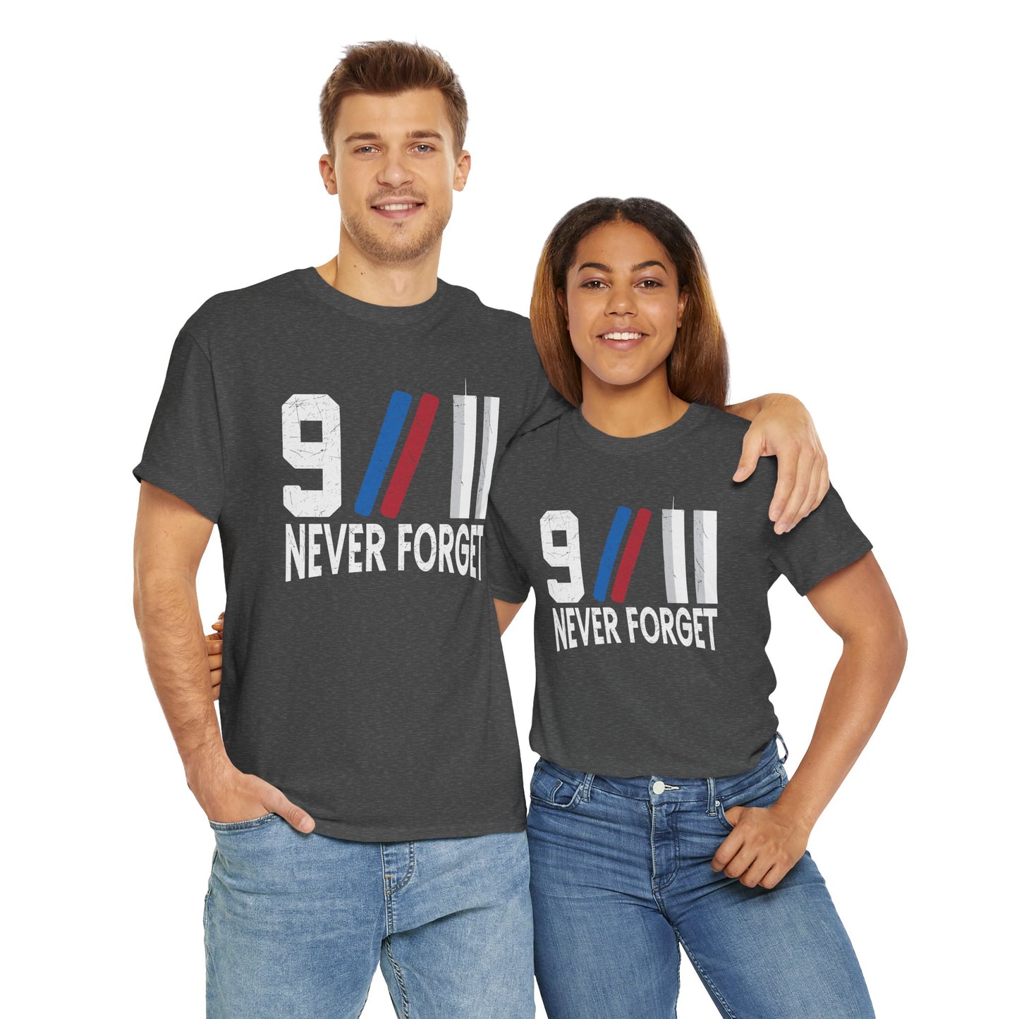 9/11 Never Forget Unisex Tee, Commemorative T-Shirt, Patriotic Apparel, Remembrance Day Shirt, Memorial Gift
