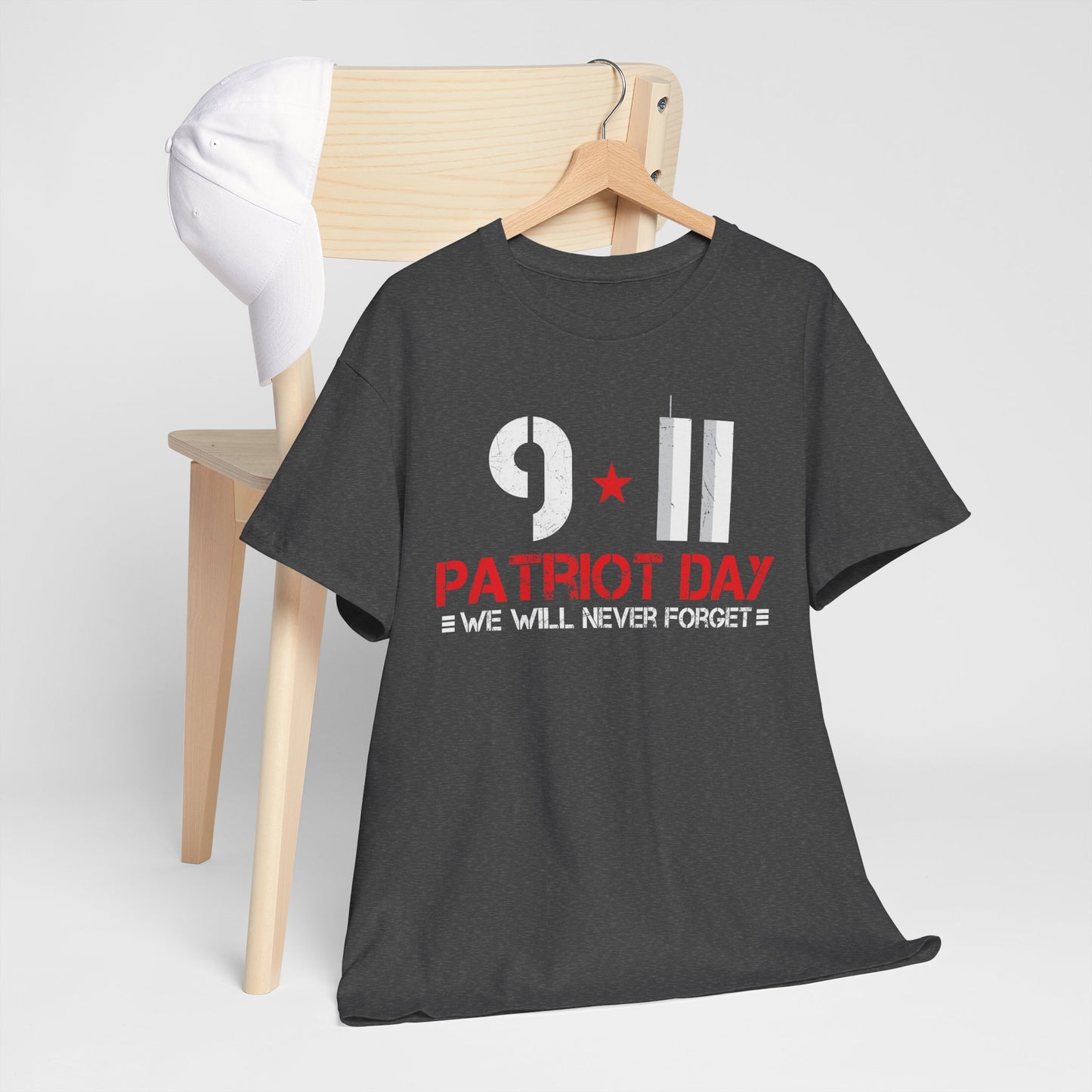 Patriot Day Unisex Tee | 9/11 Memorial Shirt, Never Forget Tee, Remembrance Apparel, Commemorative T-Shirt