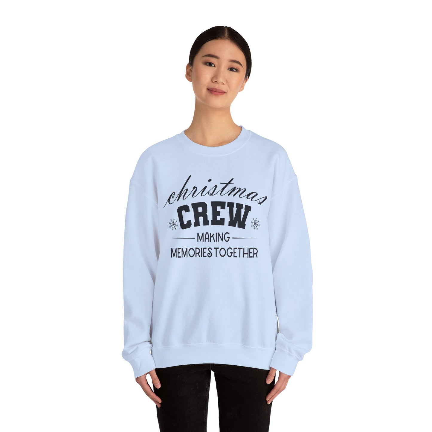Christmas Crew Making Memories Together Unisex Heavy Blend™ Crewneck Sweatshirt