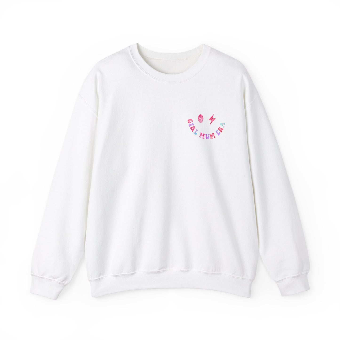 'In My Girl Mum Era' Cute Crewneck Sweatshirt Perfect for Mother's Day