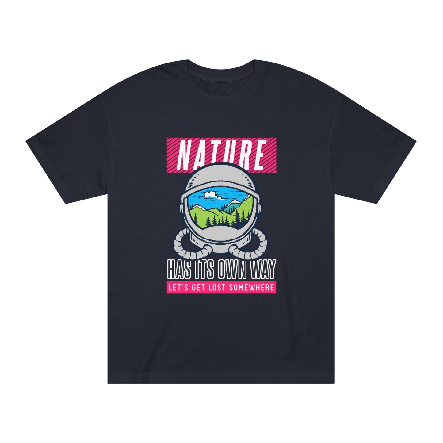Adventure Awaits Graphic Tee | Let's Get Lost Somewhere | Nature Lovers, Hiking, Camping, Travel, Gift Idea