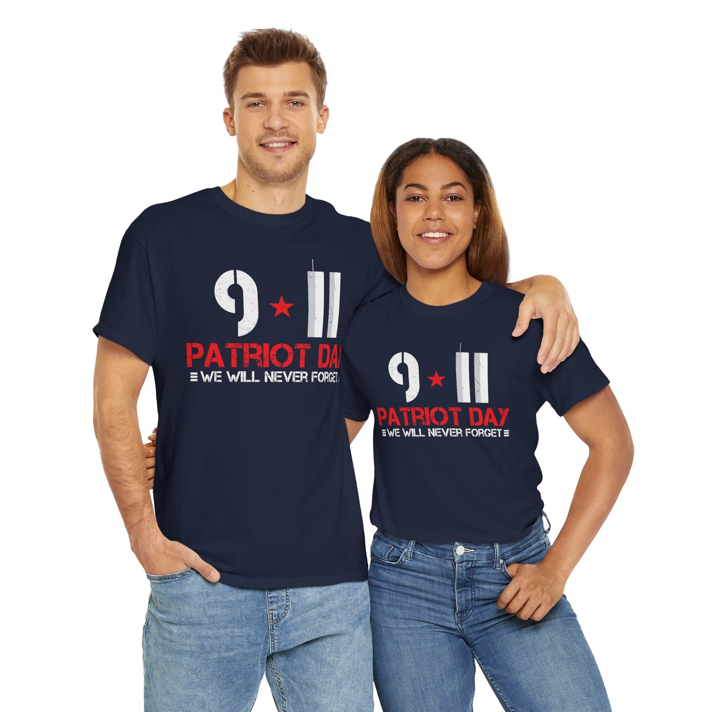 Patriot Day Unisex Tee | 9/11 Memorial Shirt, Never Forget Tee, Remembrance Apparel, Commemorative T-Shirt
