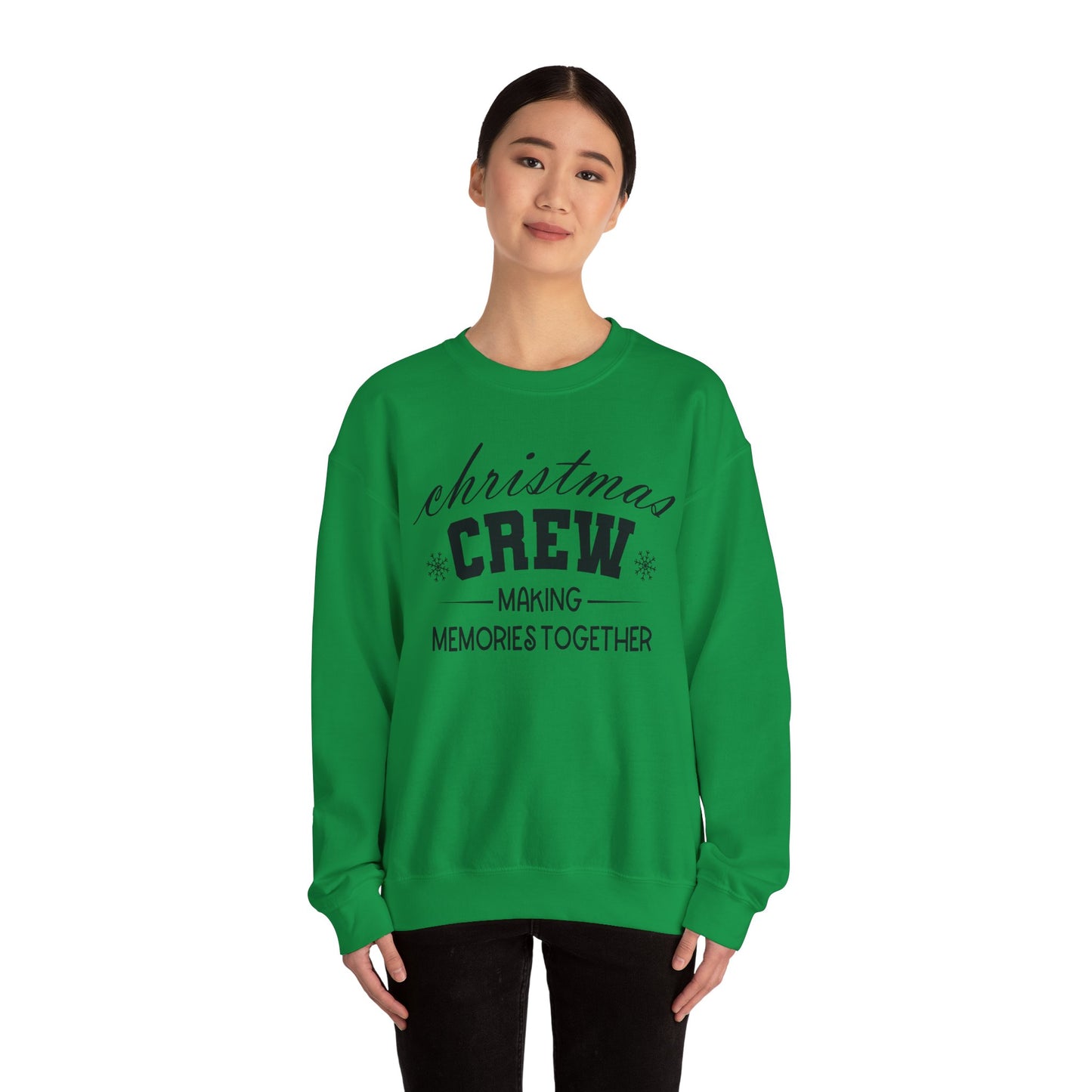 Christmas Crew Making Memories Together Unisex Heavy Blend™ Crewneck Sweatshirt