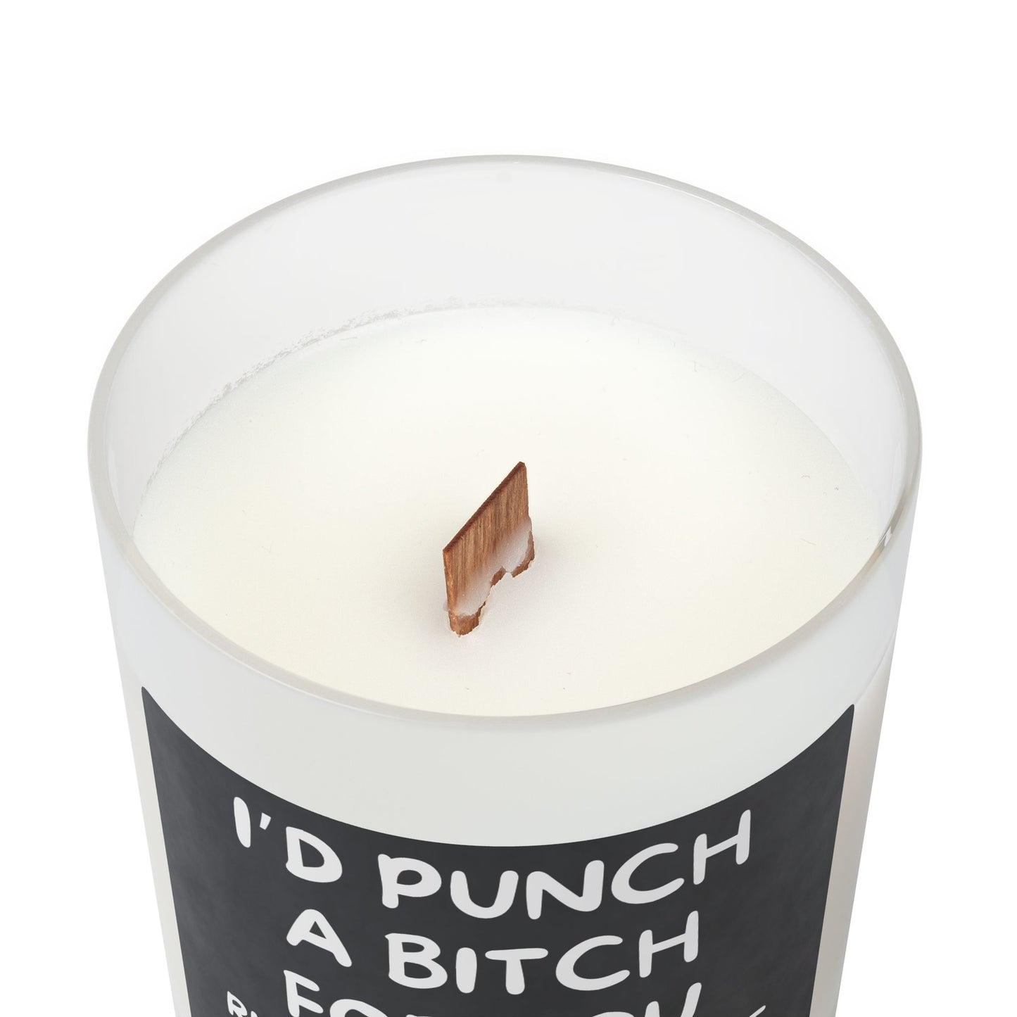 Fierce Loyalty - Frosted Glass Candle, 11oz