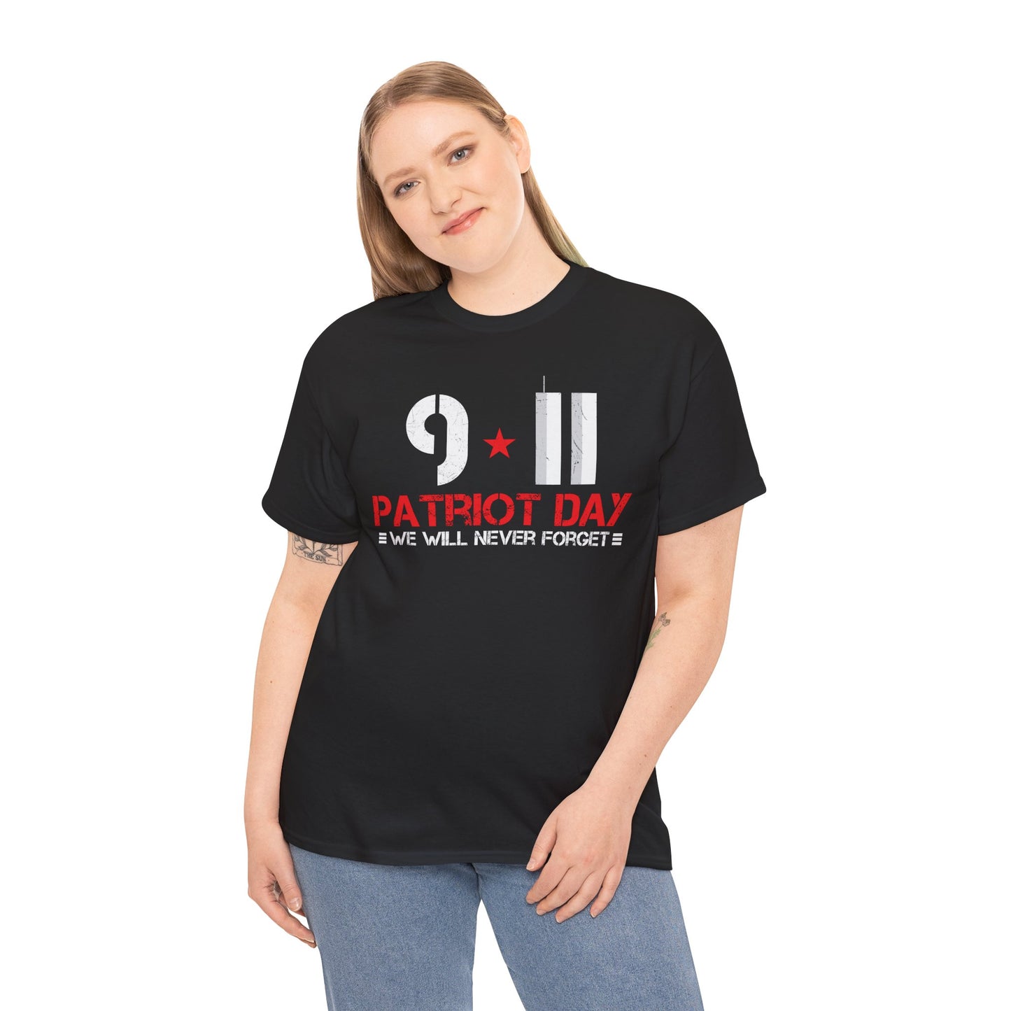 Patriot Day Unisex Tee | 9/11 Memorial Shirt, Never Forget Tee, Remembrance Apparel, Commemorative T-Shirt