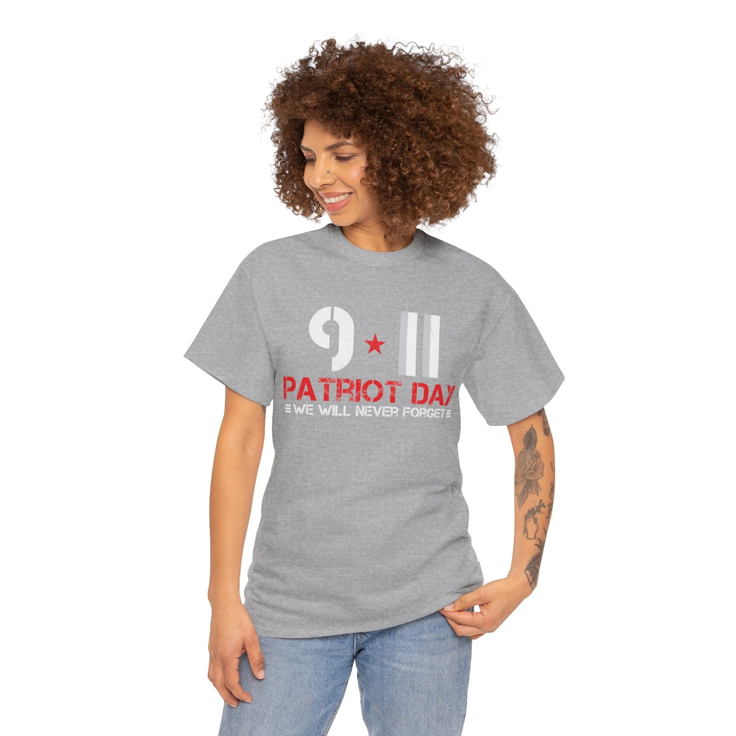 Patriot Day Unisex Tee | 9/11 Memorial Shirt, Never Forget Tee, Remembrance Apparel, Commemorative T-Shirt