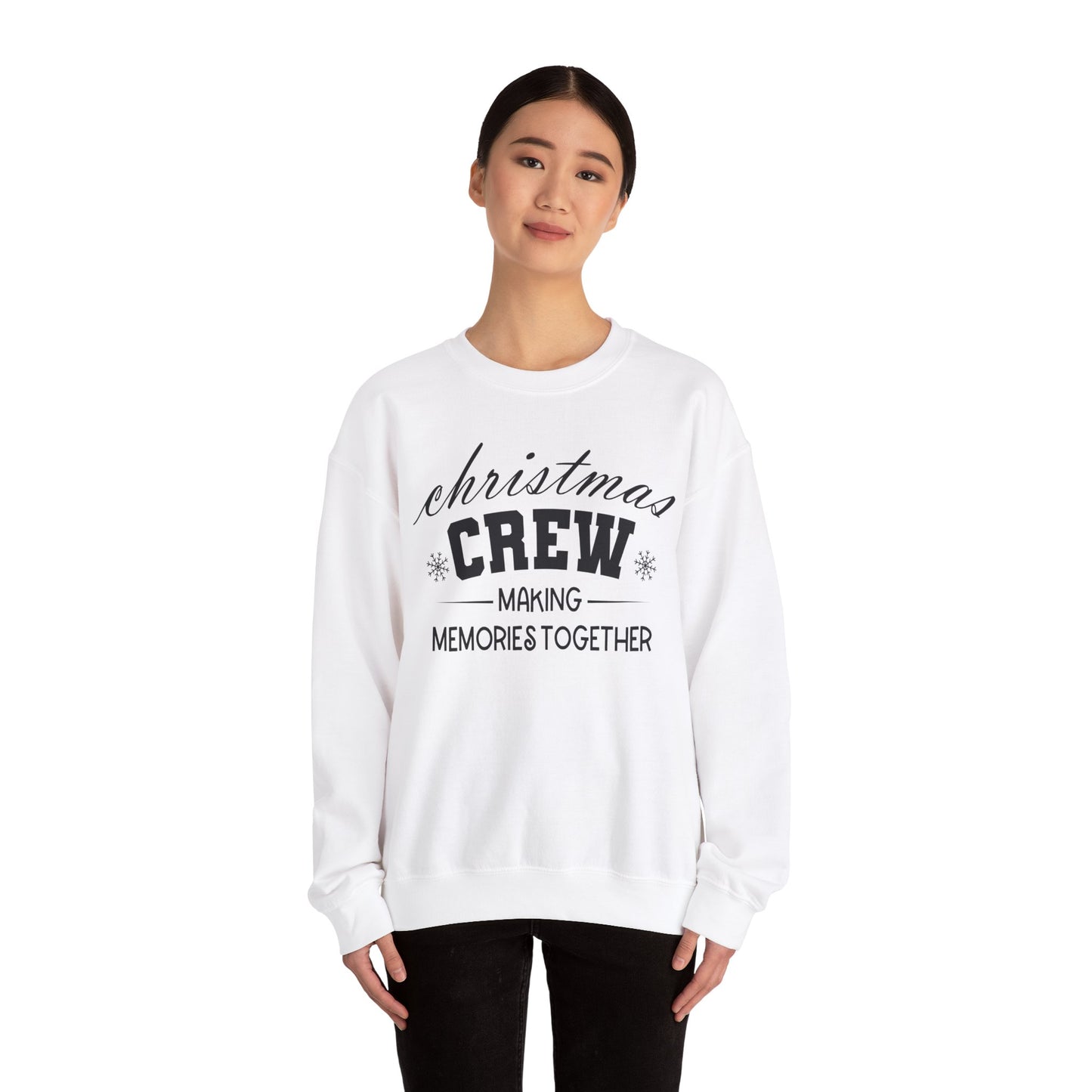 Christmas Crew Making Memories Together Unisex Heavy Blend™ Crewneck Sweatshirt