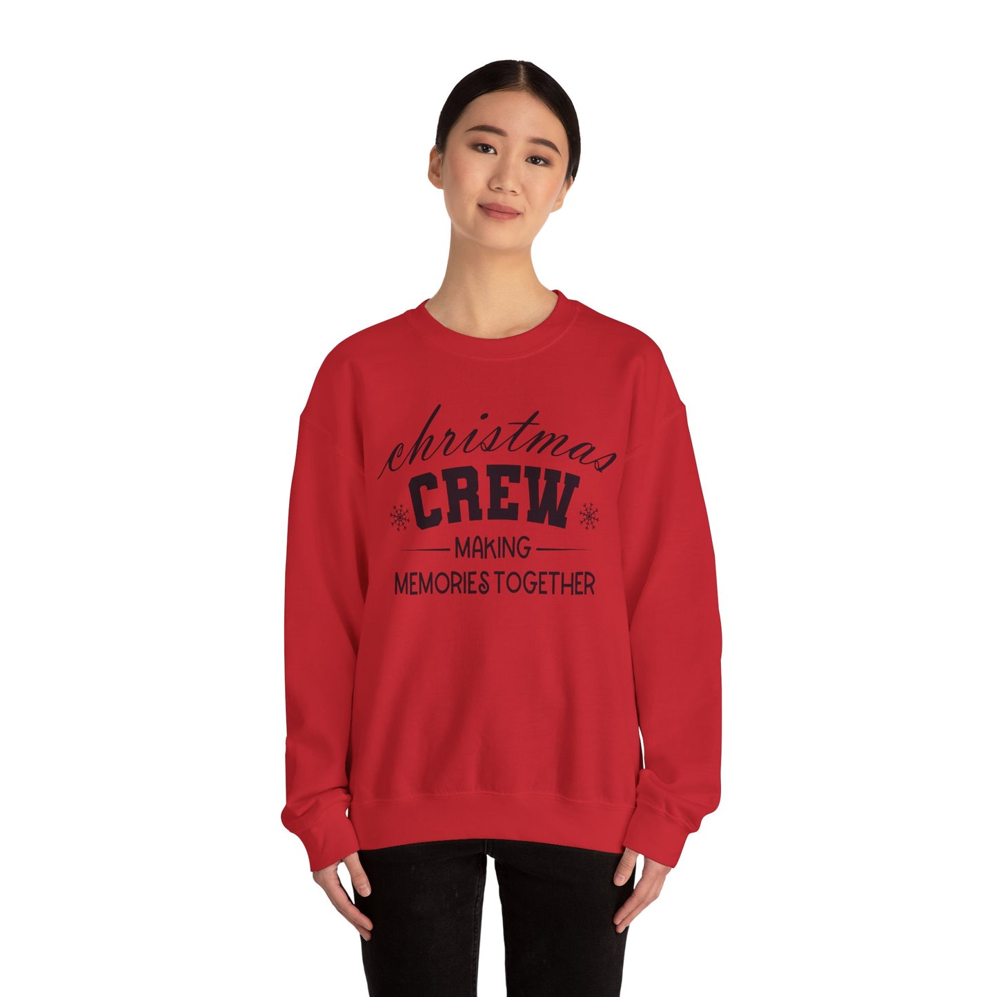 Christmas Crew Making Memories Together Unisex Heavy Blend™ Crewneck Sweatshirt