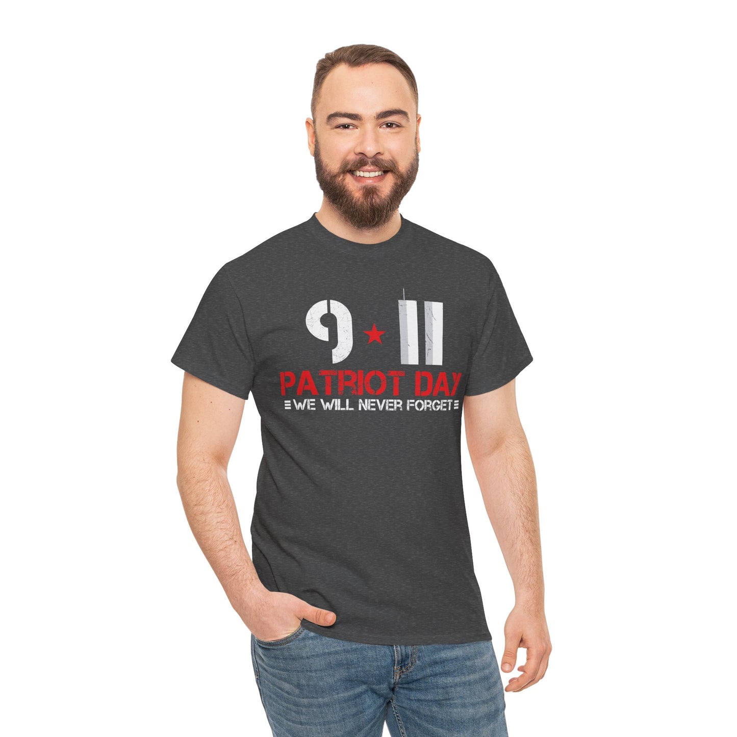 Patriot Day Unisex Tee | 9/11 Memorial Shirt, Never Forget Tee, Remembrance Apparel, Commemorative T-Shirt