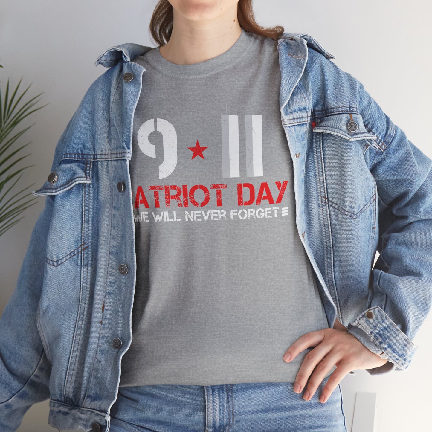 Patriot Day Unisex Tee | 9/11 Memorial Shirt, Never Forget Tee, Remembrance Apparel, Commemorative T-Shirt