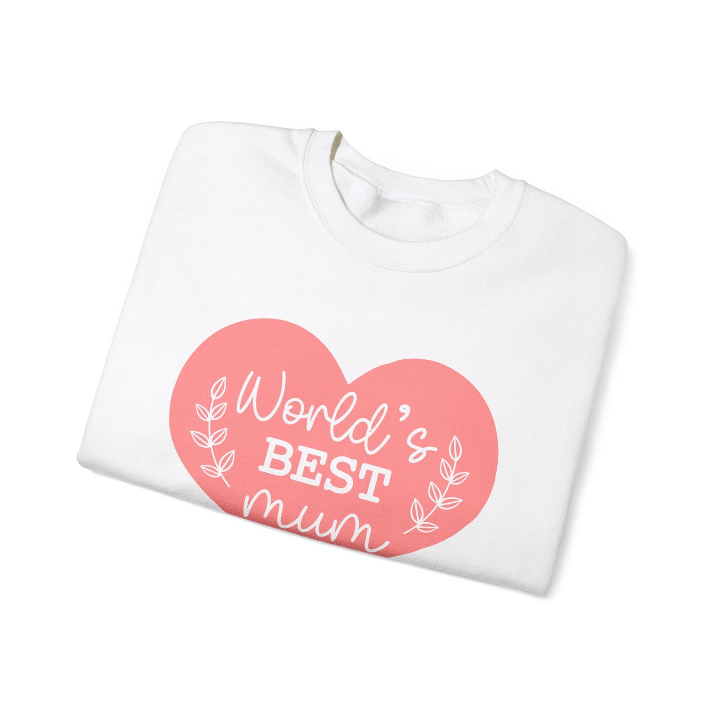 World's Best Mum Crewneck Sweatshirt | Unisex Heavy Blend™ | Perfect Gift for Mother's Day